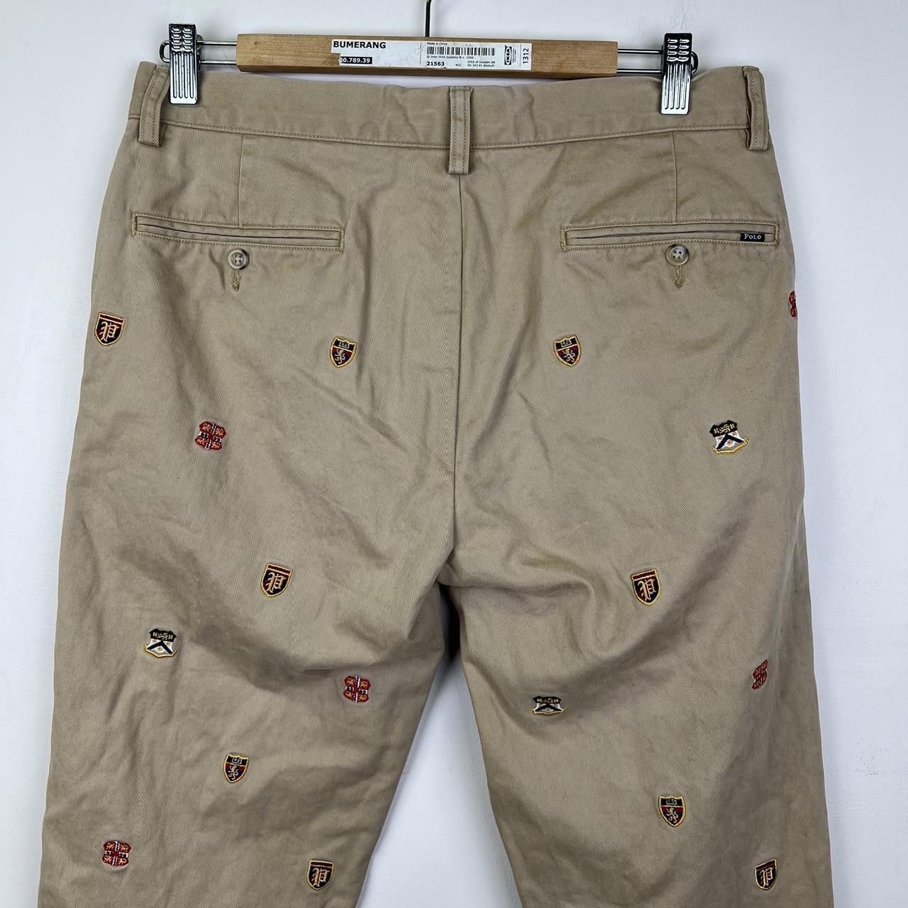 Polo Ralph Lauren Polo Ralph Lauren Embroidered Chino Pants - Casual Comfort Size US 30 / EU 46 - 3 Thumbnail