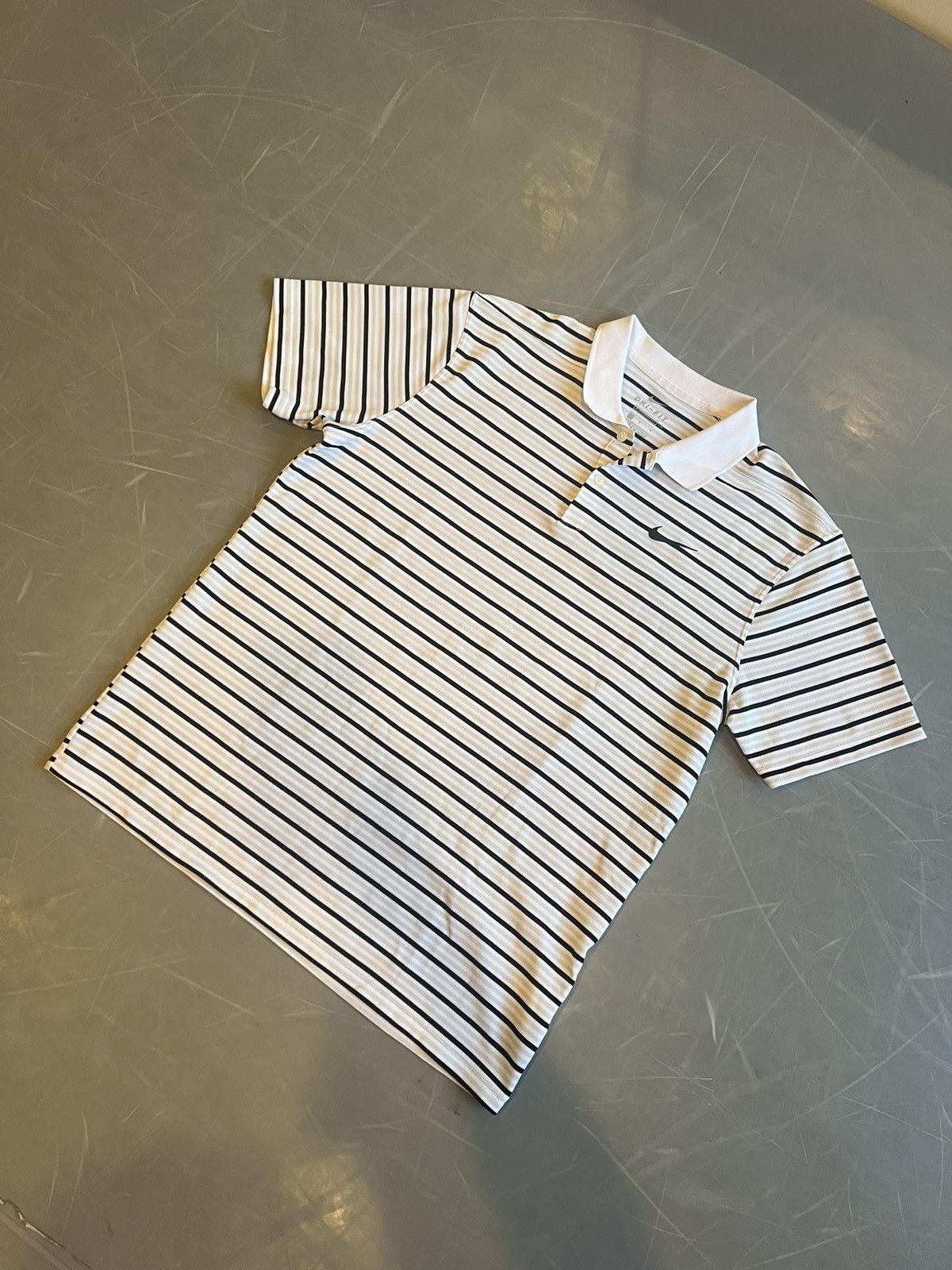 Nike Nike Striped Golf Polo Size US L / EU 52-54 / 3 - 1 Thumbnail