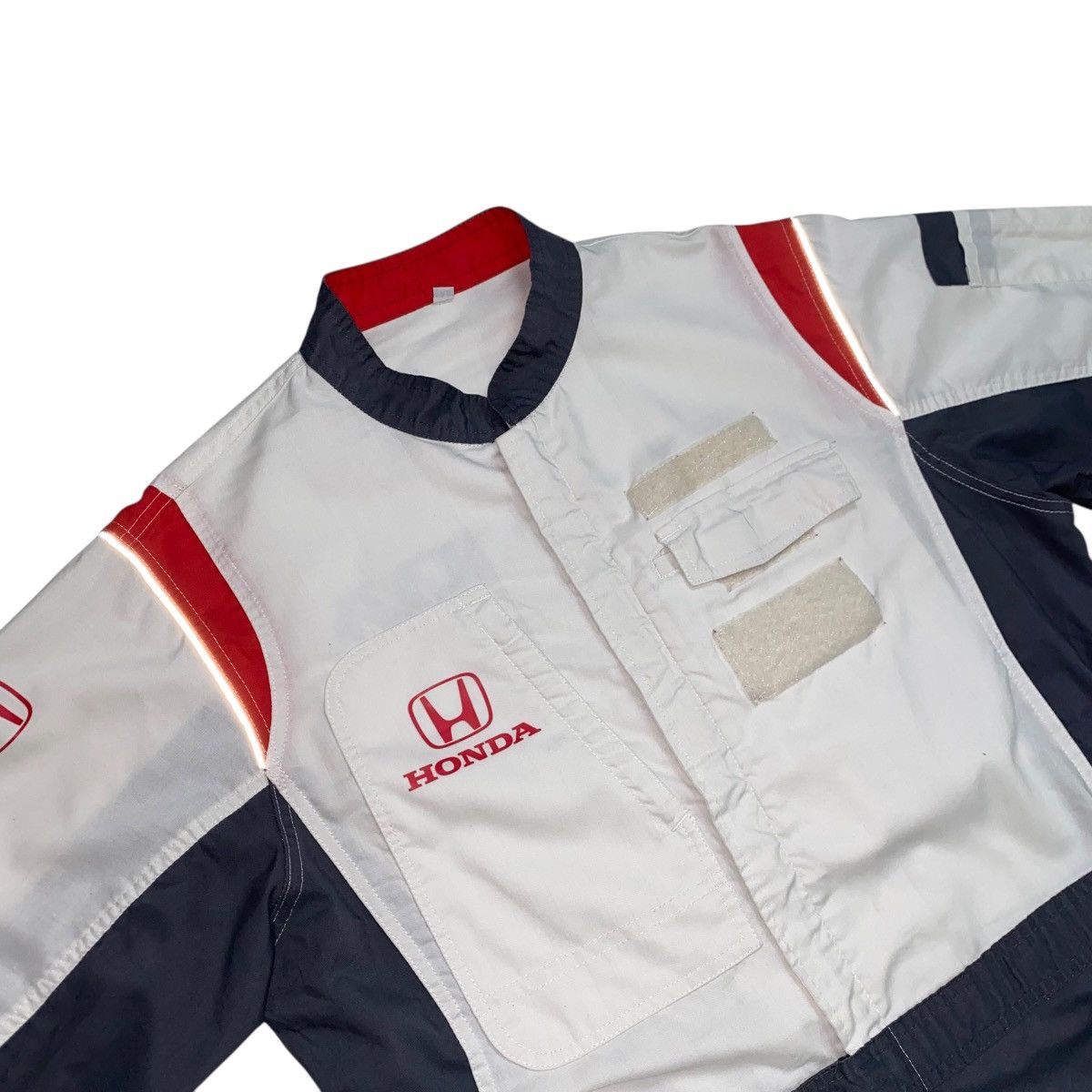 Honda Vintage Honda White Coveralls Waist 33-34 Size US L / EU 52-54 / 3 - 11 Thumbnail