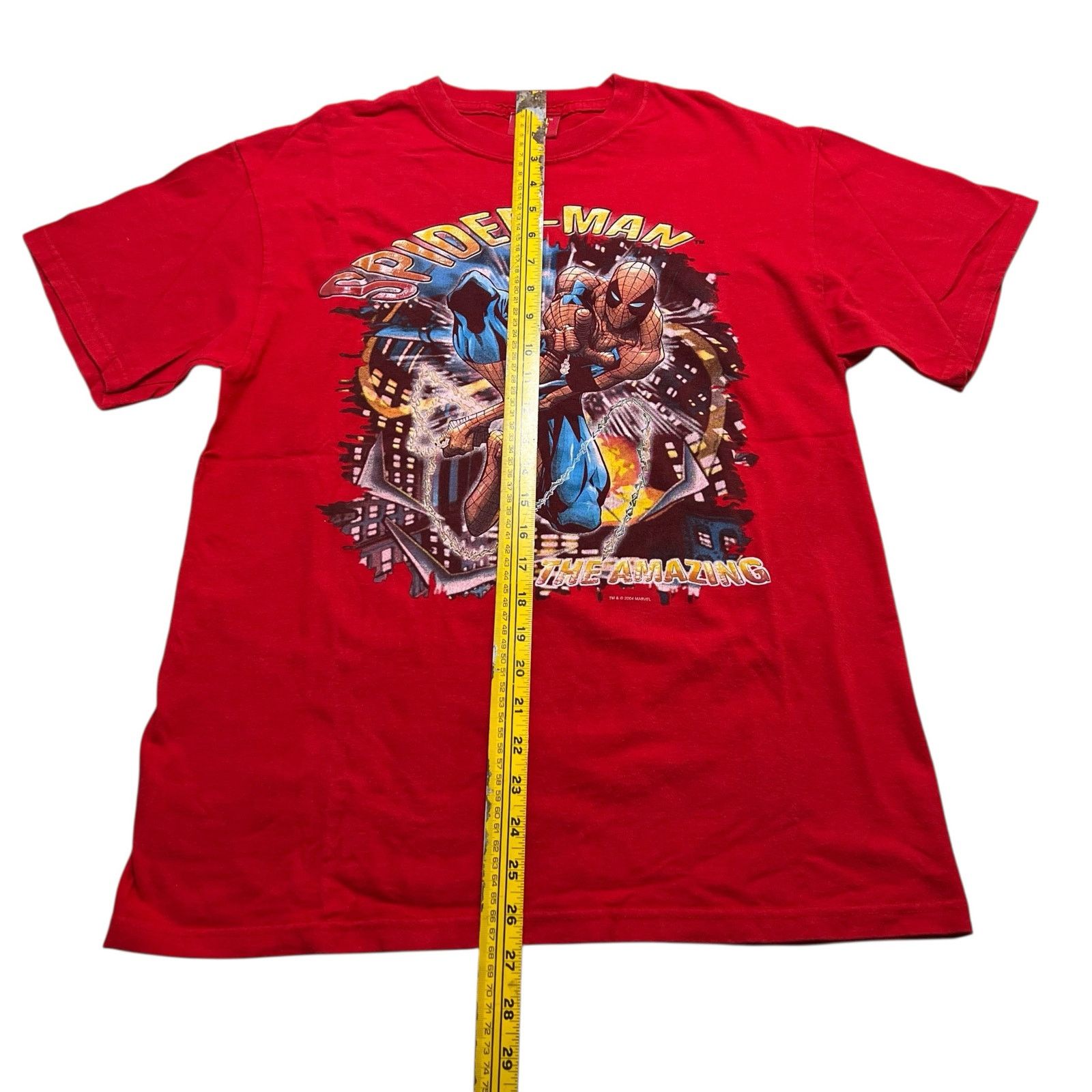 Marvel Comics Vintage Marvel Spider-Man The Amazing Graphic T-Shirt Red M Size US M / EU 48-50 / 2 - 5 Thumbnail
