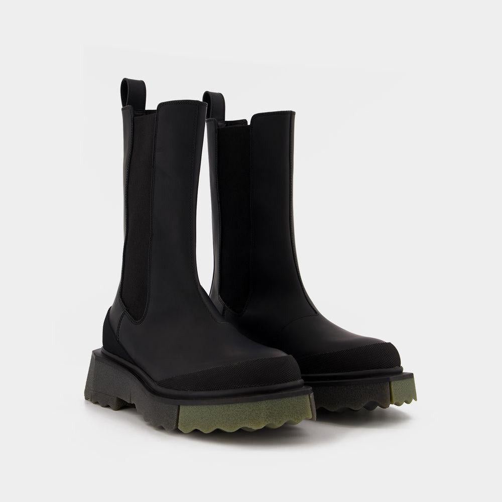 Off-White o1y1225 Ankle Boots in Black Size US 5 / IT 35 - 2 Thumbnail