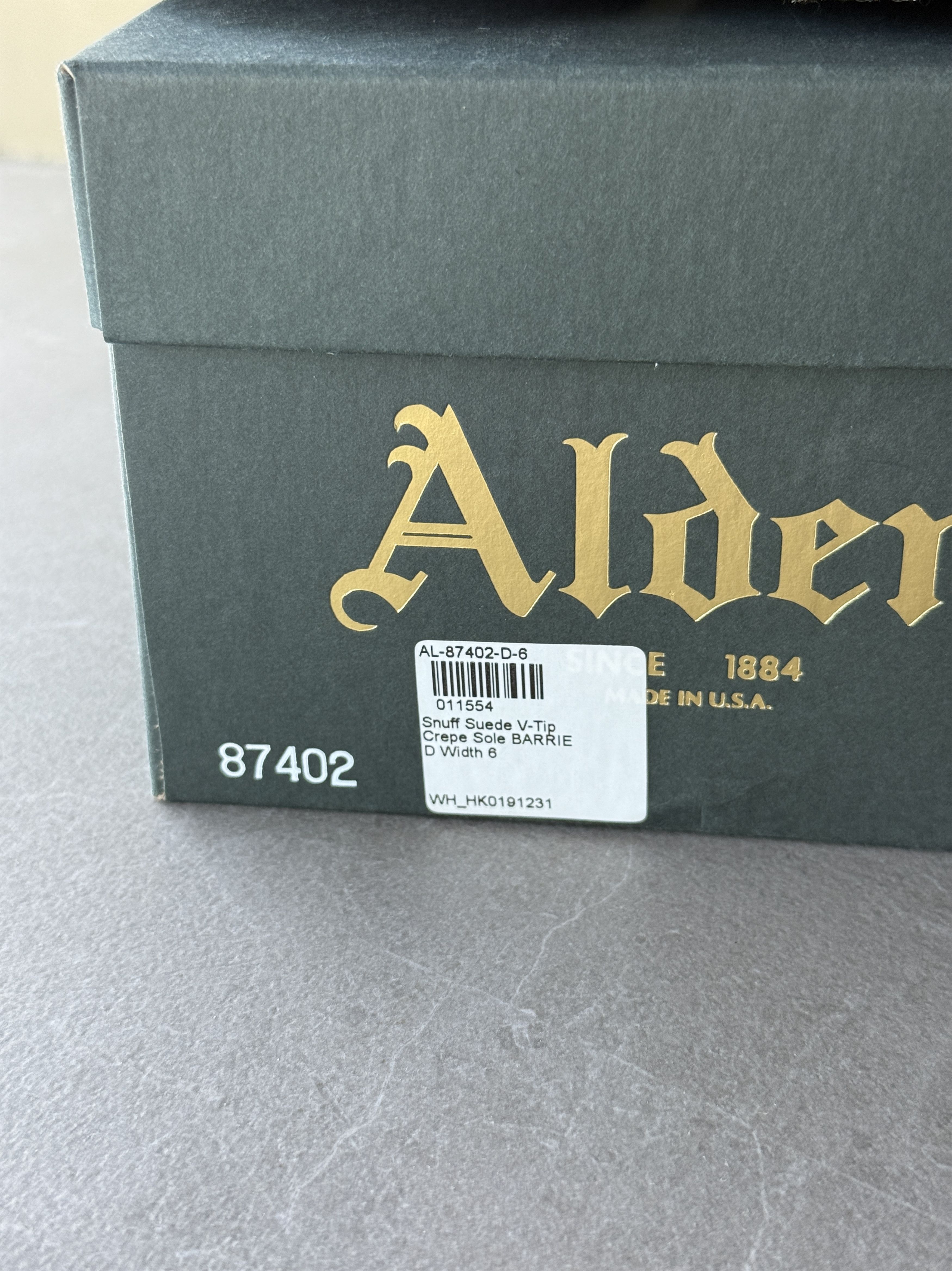 Alden Alden USA MTO Snuff Suede V Top Crepe Sole Shoes Barrie Last Size US 6 / EU 39 - 10 Thumbnail