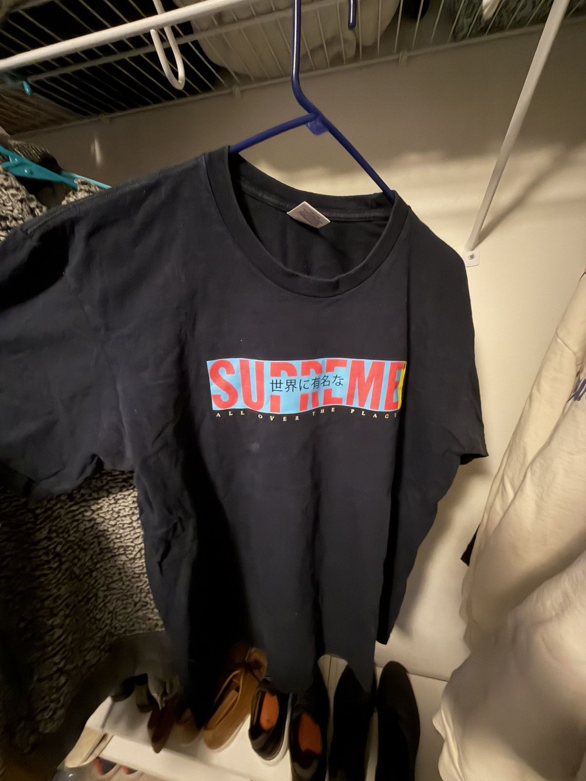 Supreme Supreme all over the place tee Size US L / EU 52-54 / 3 - 1 Thumbnail