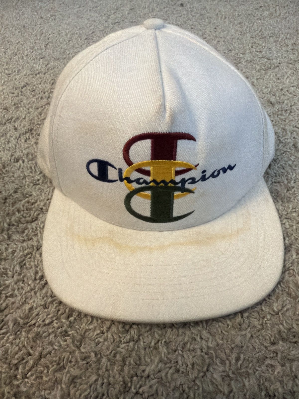 Champion × Supreme Supreme Triple Stacked Champion Snapback Size ONE SIZE - 1 Thumbnail