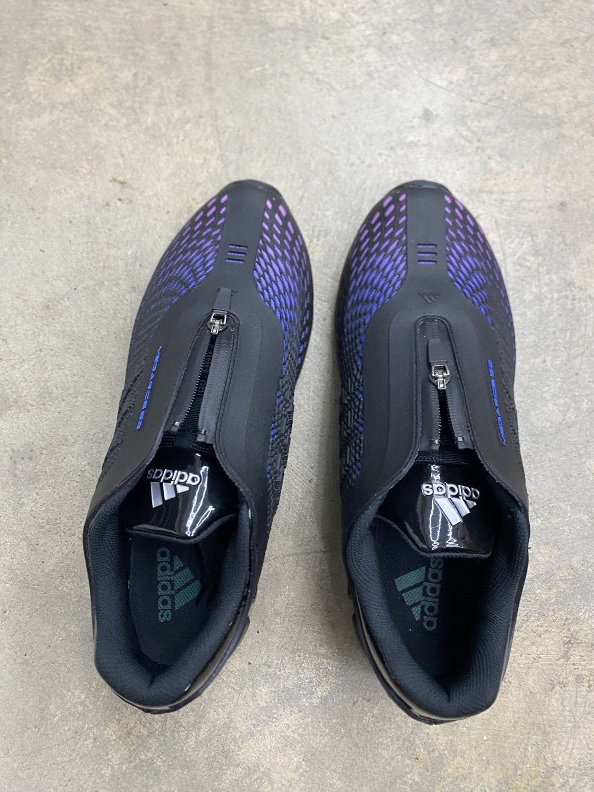 Adidas Adidas Megaride S2 Black Hi Res Blue Size US 10.5 / EU 43-44 - 2 Thumbnail