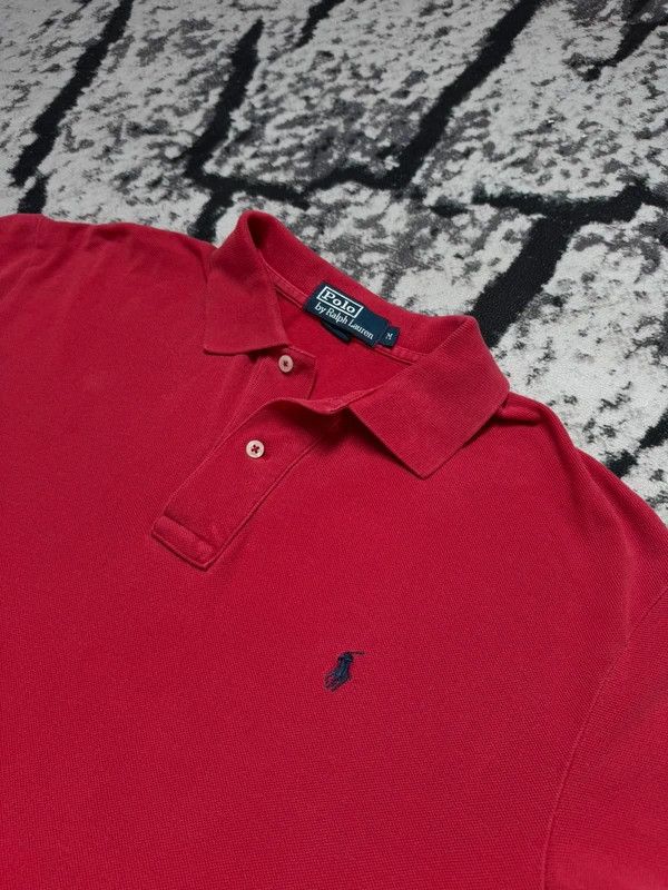 Ralph Lauren Ralph Lauren vintage usa polo shirt pink red M Size US M / EU 48-50 / 2 - 4 Thumbnail