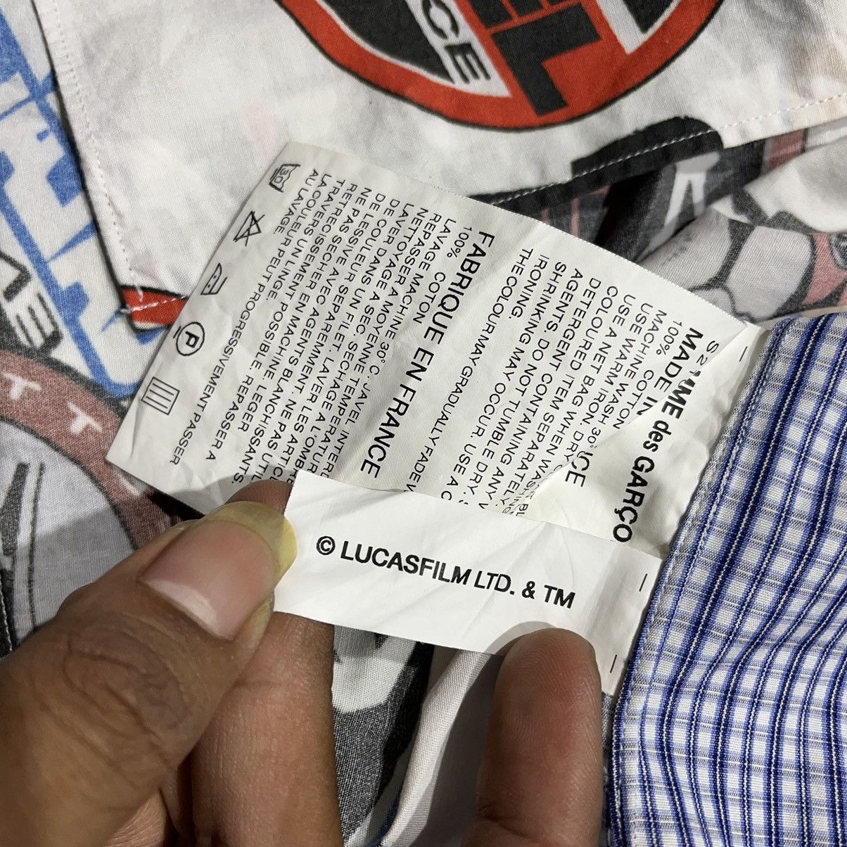 🇫🇷 2000s Comme Des Garcons Shirt x Star Wars CDG Short Shirt