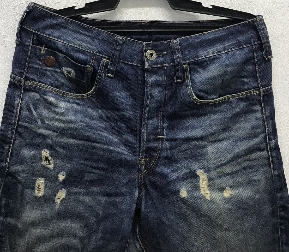 G-Star × Vintage Vintage G Star Raw Denim Pants Size US 33 - 3 Thumbnail