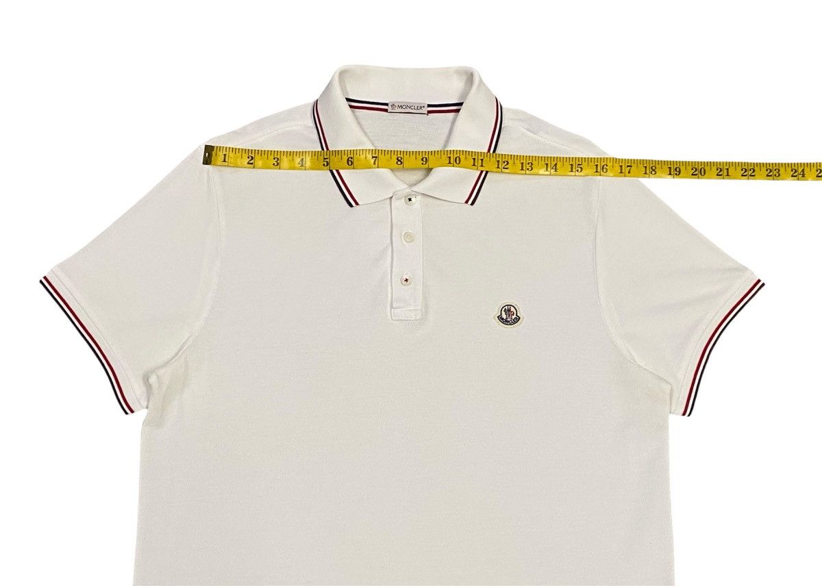 Moncler Moncler Contrast Rib Polo Shirt Size US L / EU 52-54 / 3 - 20 Thumbnail