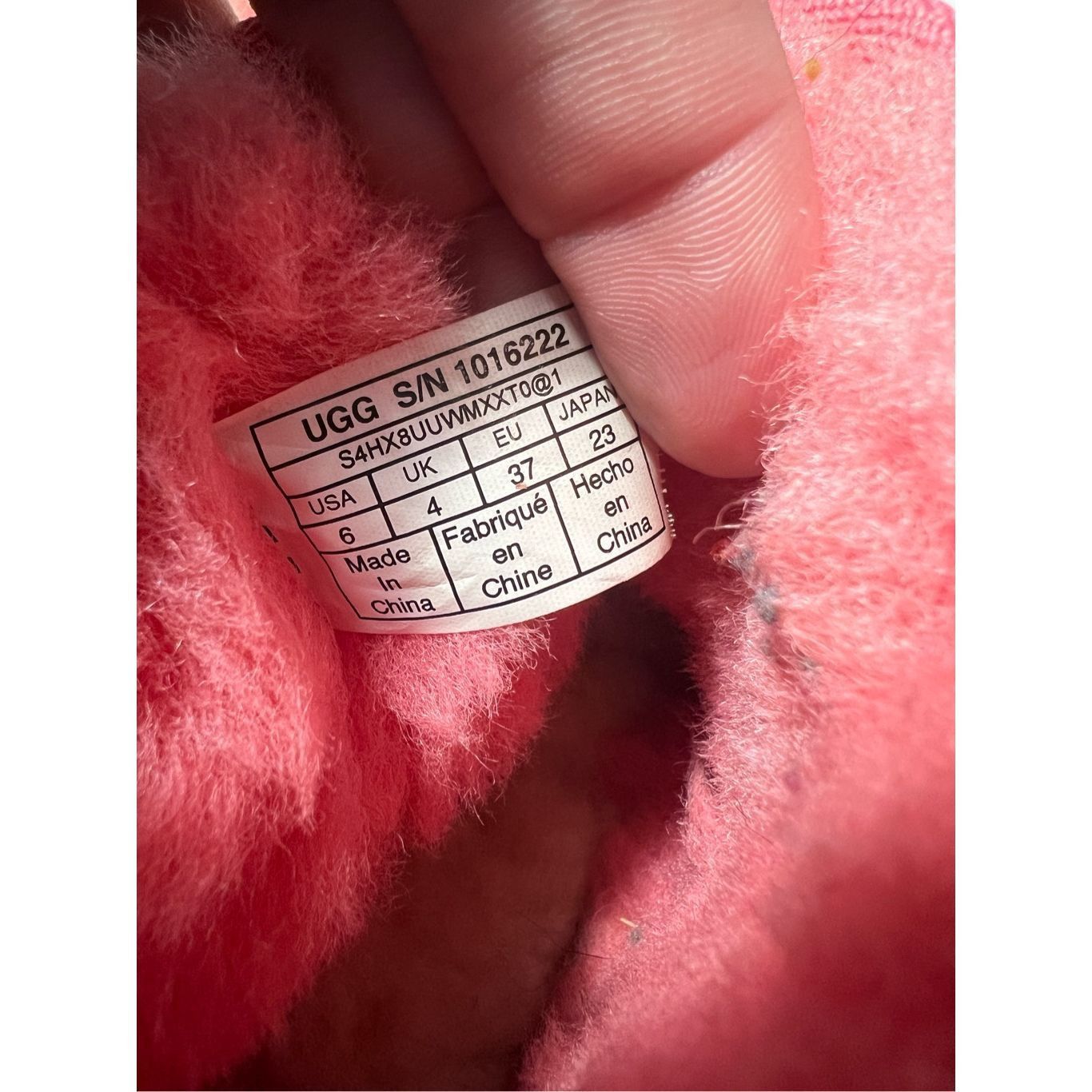 Ugg Ugg Pink Classic Low Boots Woman’s Size 6 -Could Use A Clean Size US 6 / IT 36 - 14 Thumbnail