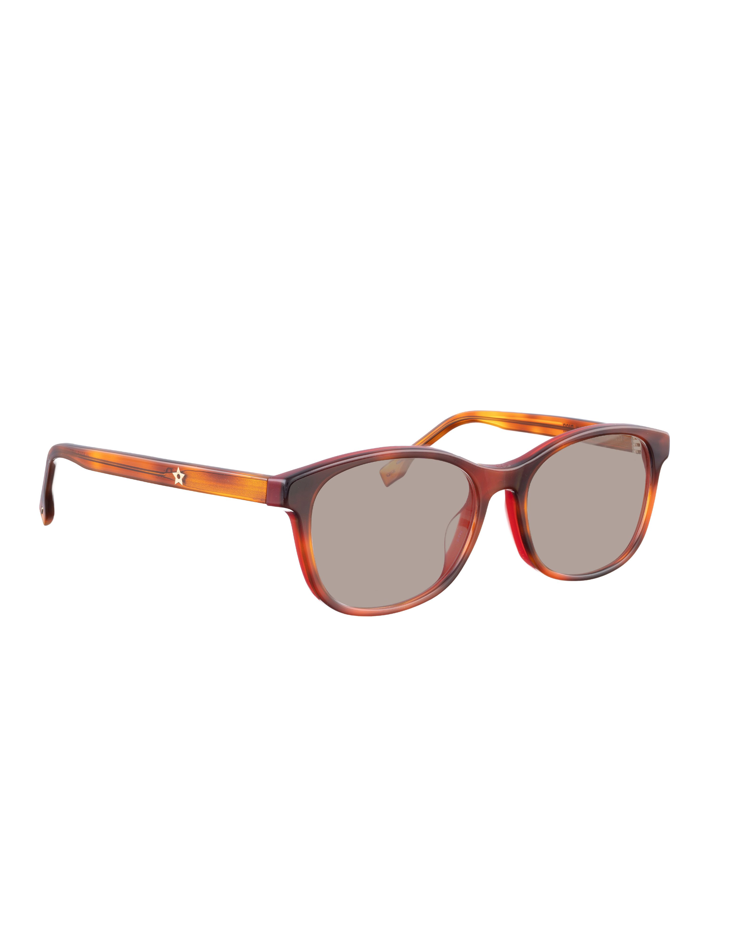 Christian Dior Monsieur Dior 00s Dark Red Nerdy Plastic Sunglasses Size ONE SIZE - 1 Thumbnail