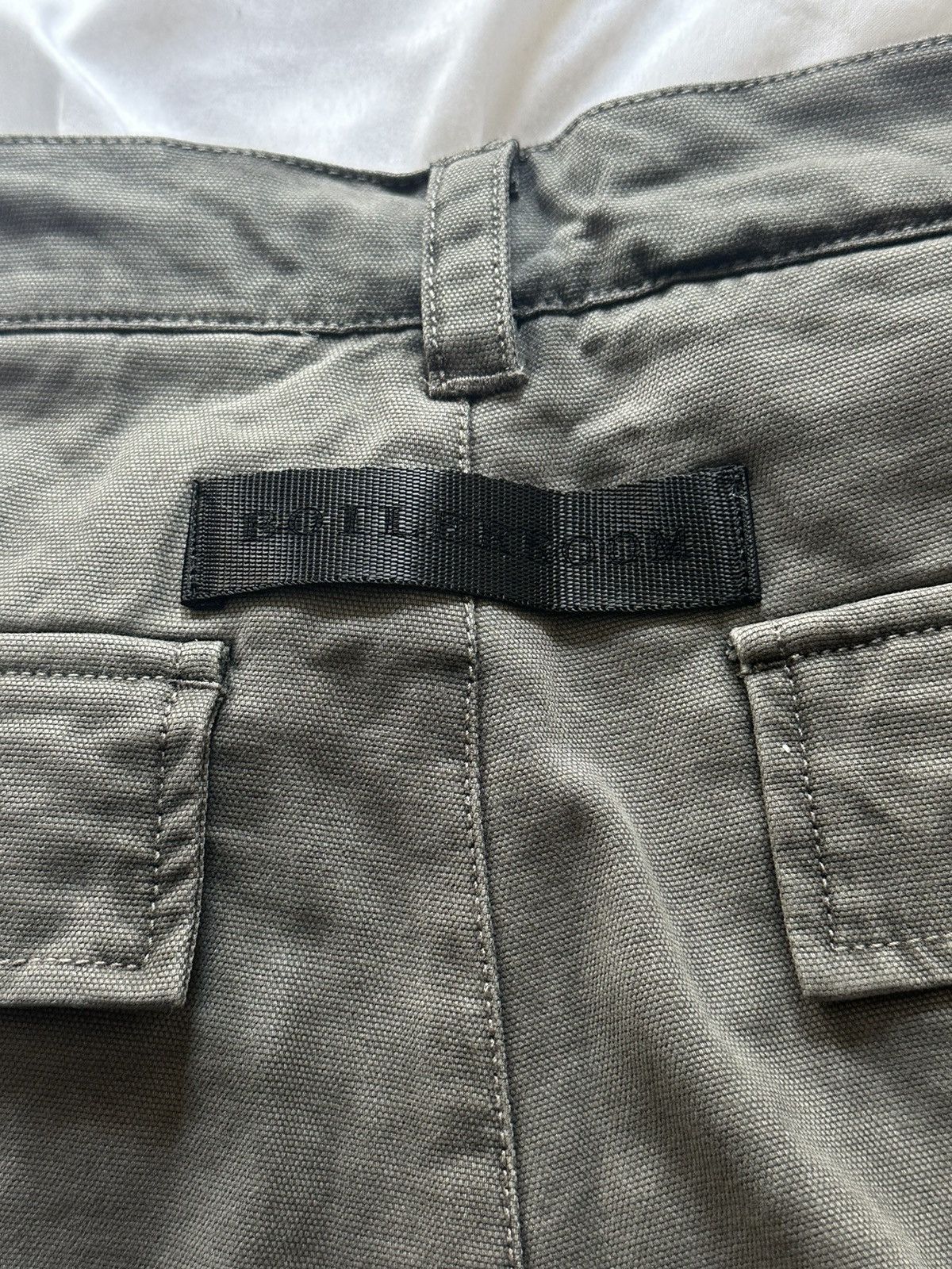 Boiler Room Boiler Room Heavy Canvas Olive Shorts Size US 32 / EU 48 - 3 Thumbnail