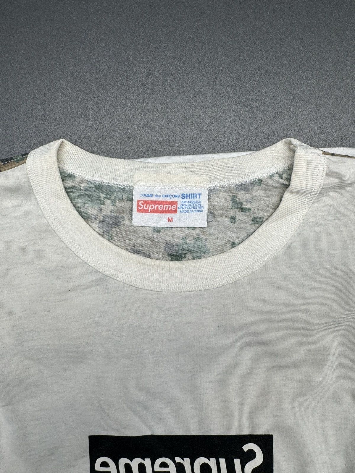Comme des Garcons × Supreme Supreme x Comme des Garçons SS13 Box Logo T-Shirt Size US M / EU 48-50 / 2 - 4 Thumbnail