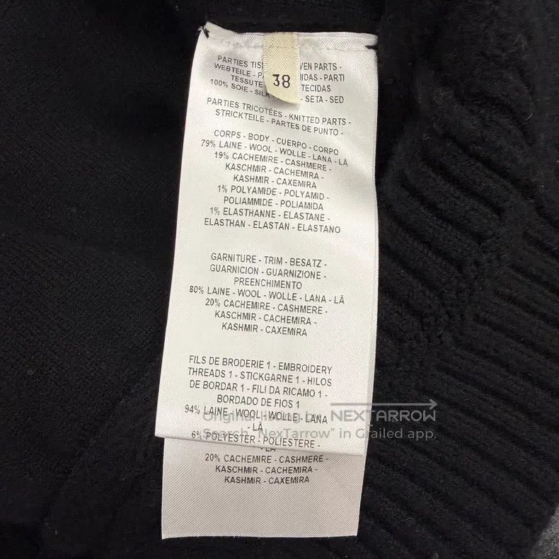 Hermes Hermes Black Lantern Sleeve Silk and Wool Blended Jacket Size XS / US 0-2 / IT 36-38 - 4 Thumbnail