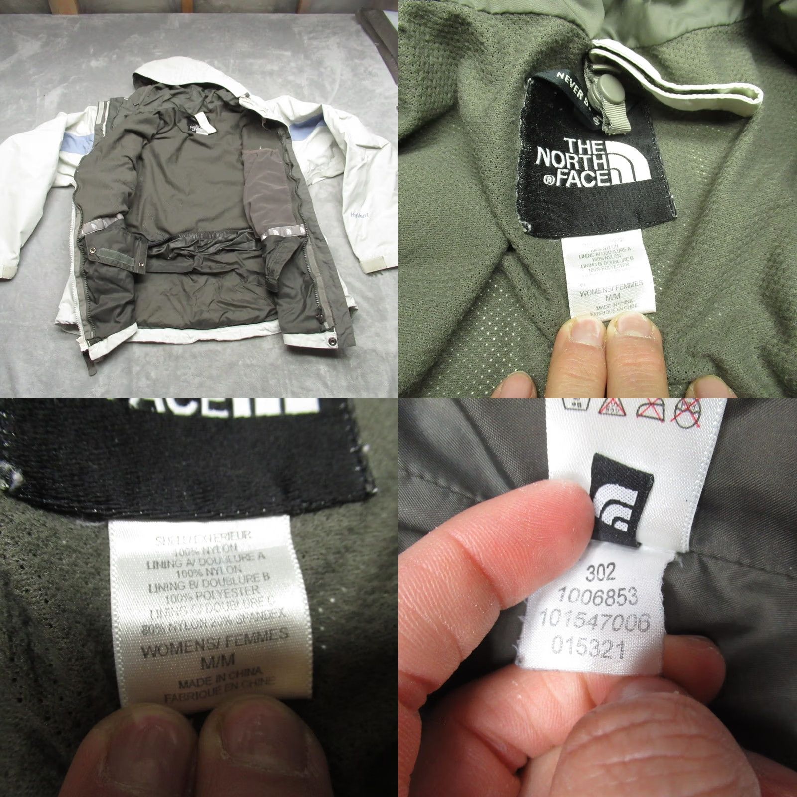 The North Face North Face Jacket Womens M White Waterproof Ski Hooded VTG 3in1 Shell Size M / US 6-8 / IT 42-44 - 8 Thumbnail