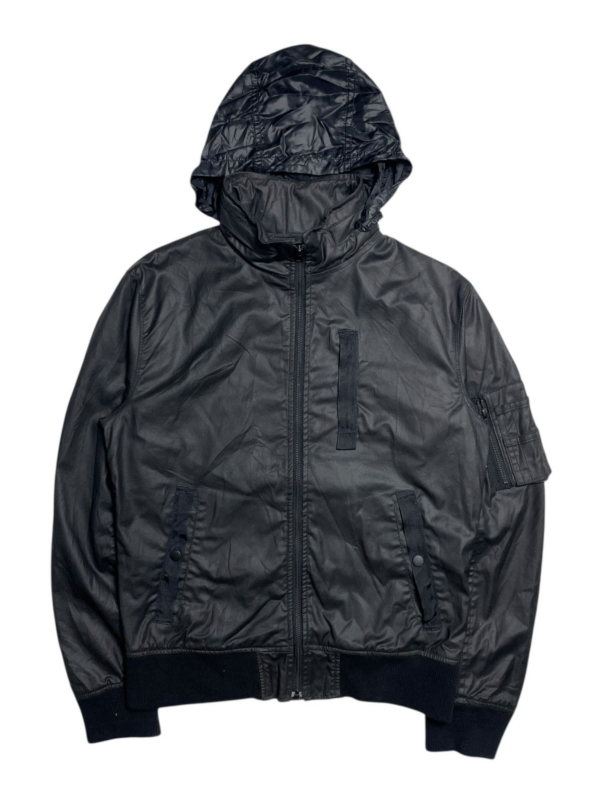 Uniqlo Uniqlo Coated Waxed Apocalypse Bono Jacket Size US L / EU 52-54 / 3 - 1 Thumbnail