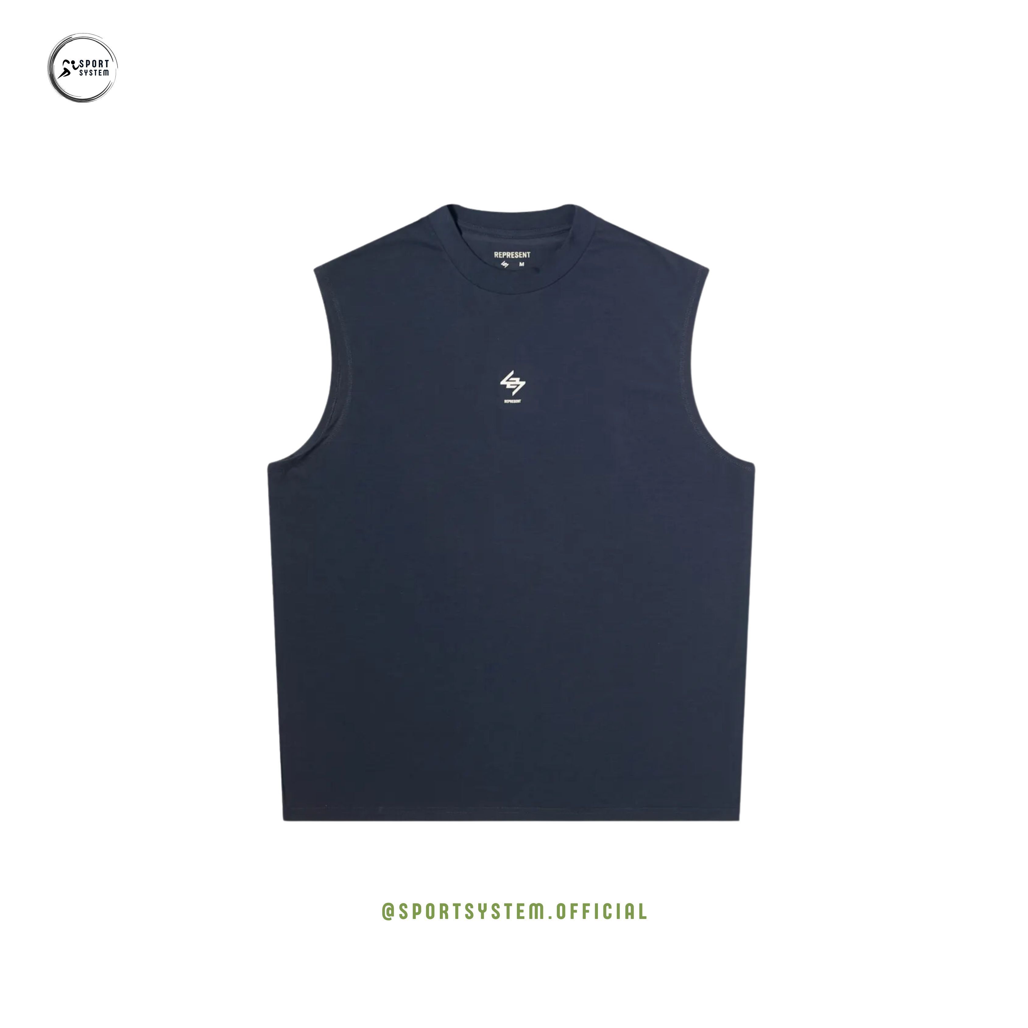 Represent Clo. Represent 247, Oversized Tank in Navy Size US L / EU 52-54 / 3 - 1 Thumbnail