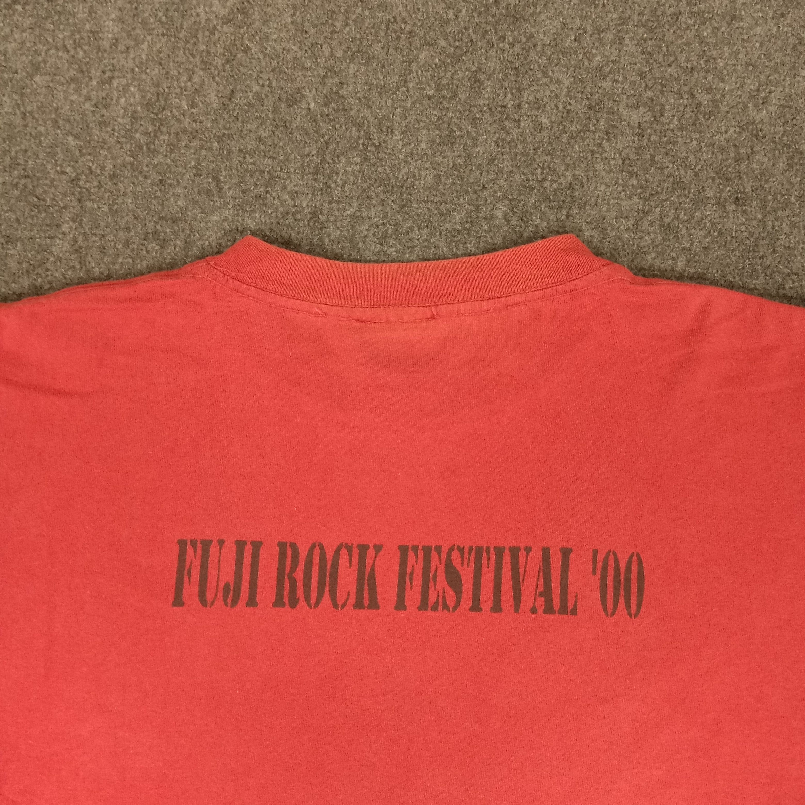 Japanese Brand × Vintage ADF Fuji Rock Festival '00 Japanese Rock Y2K Tshirt Size US L / EU 52-54 / 3 - 2 Thumbnail
