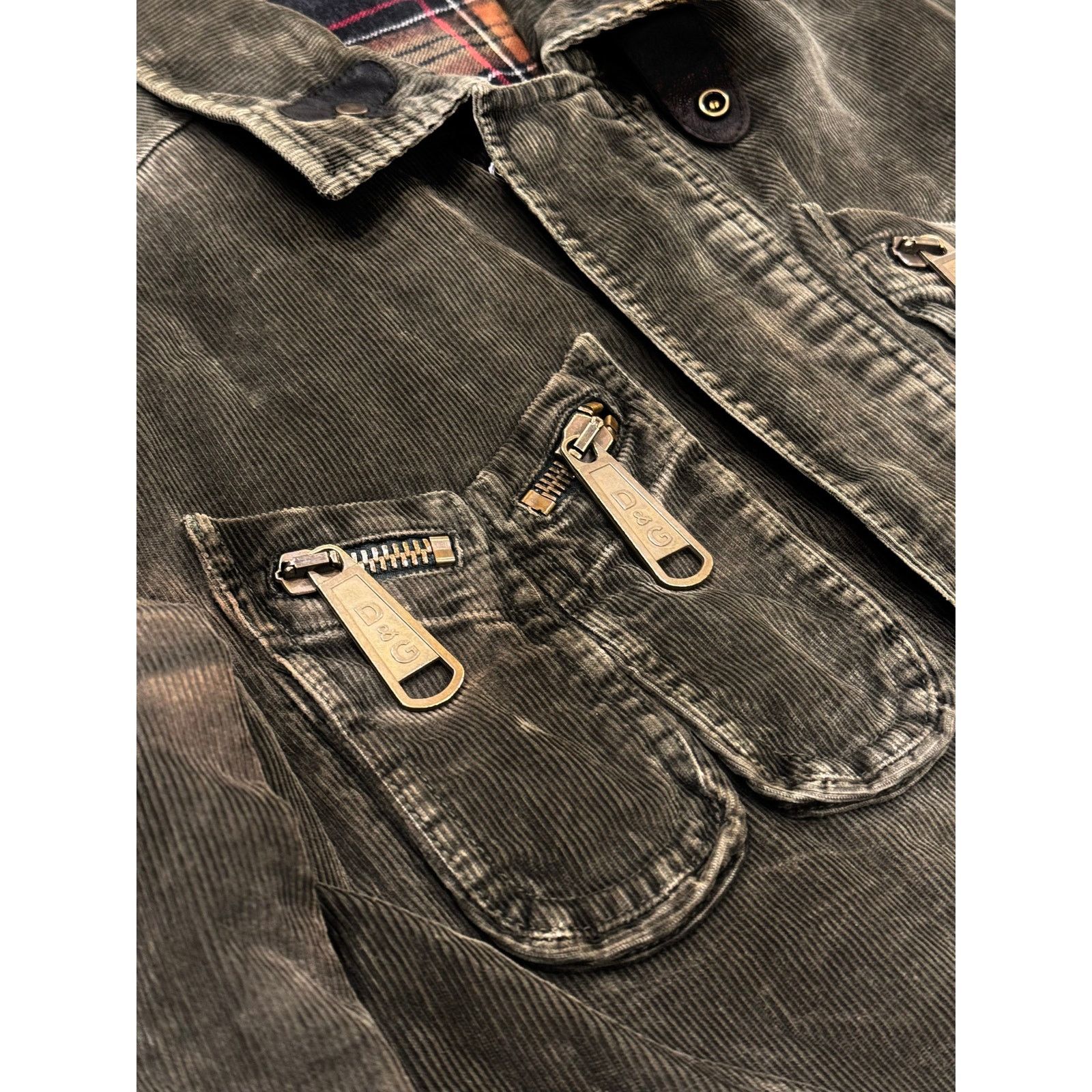 Dolce & Gabbana A/W2003 Dolce & Gabbana corduroy cargo jacket Size US M / EU 48-50 / 2 - 3 Thumbnail