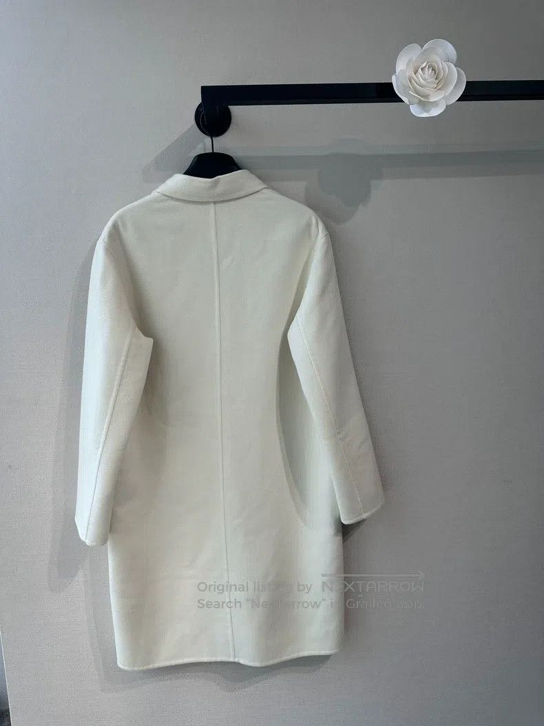 Hermes Hermes Straight Cut Buttoned Cashmere Coat Size XS / US 0-2 / IT 36-38 - 5 Thumbnail