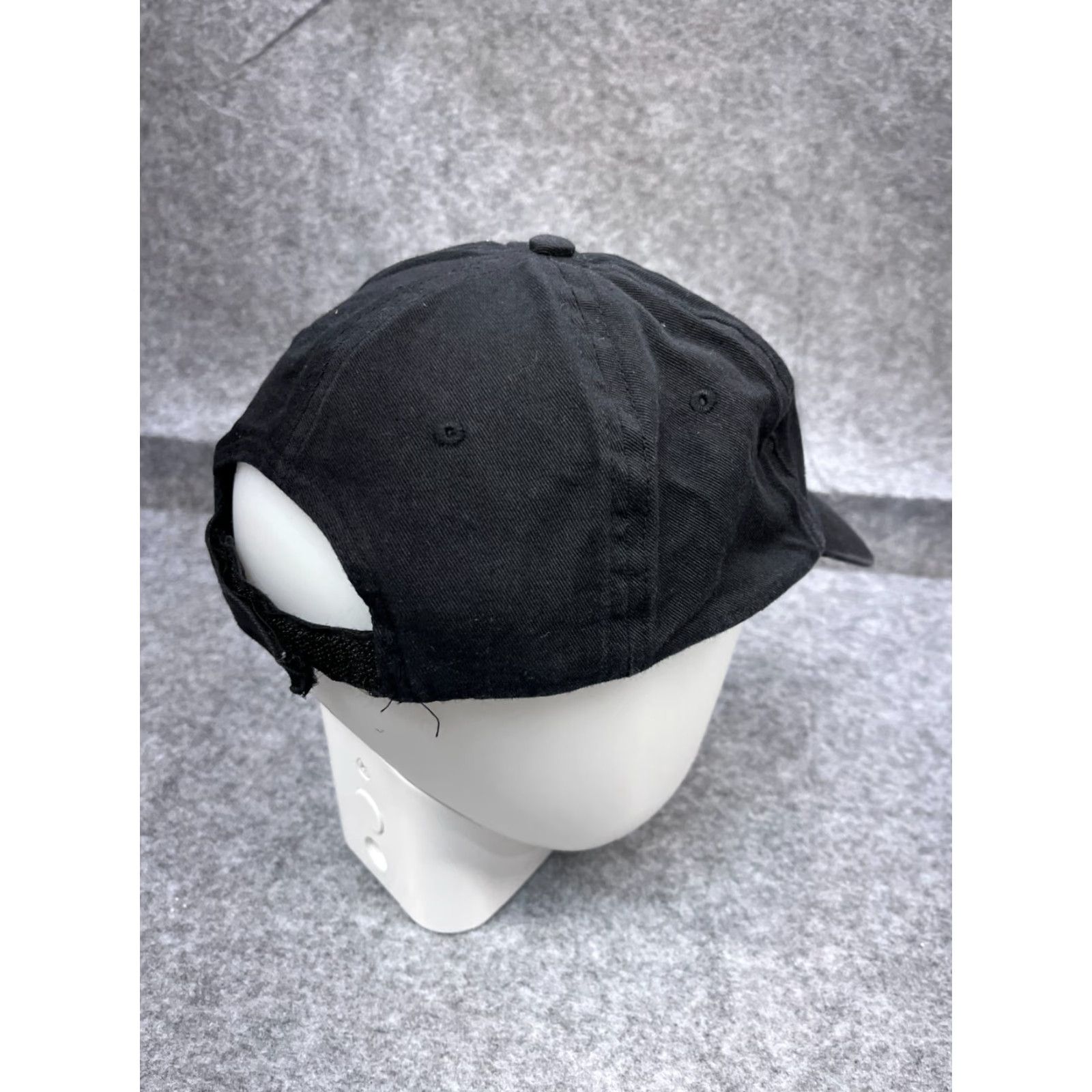 Vintage HitWear Hat Cap Adjustable One Size Black Cotton Low Profile Unisex Adults Baseball Cap Logo Vodka Black Twill Vintage: No (avoid extra) Size ONE SIZE - 7 Thumbnail