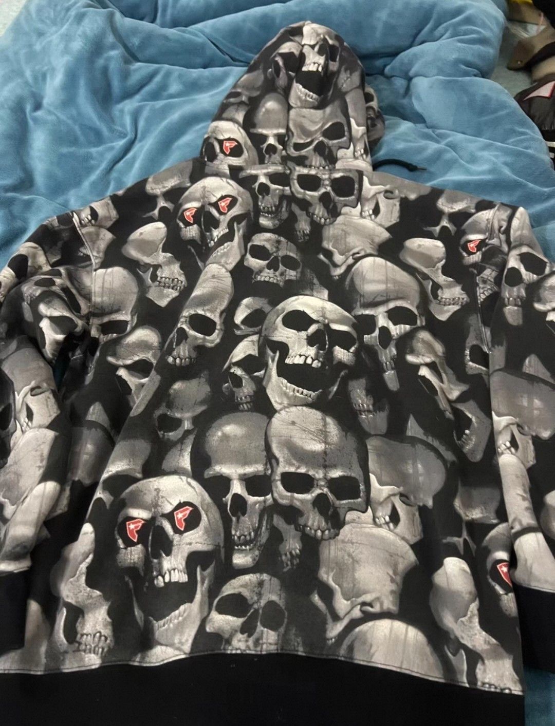 Famous Stars And Straps famous stars and straps skull full print zipup hoodie Size US L / EU 52-54 / 3 - 3 Thumbnail