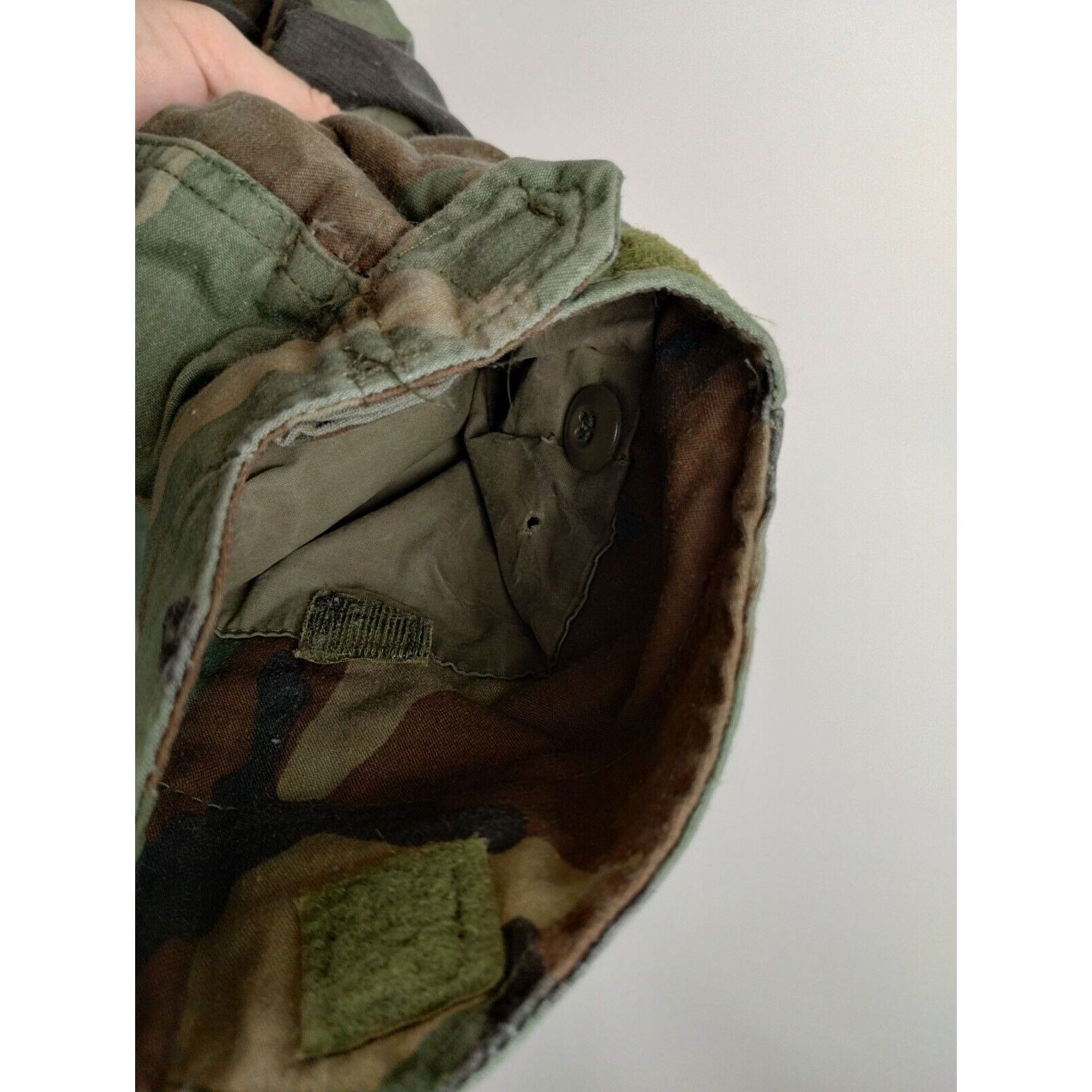 Vintage US Military Cold Weather Coat Small Wood Camo - Blemished Size US S / EU 44-46 / 1 - 7 Thumbnail