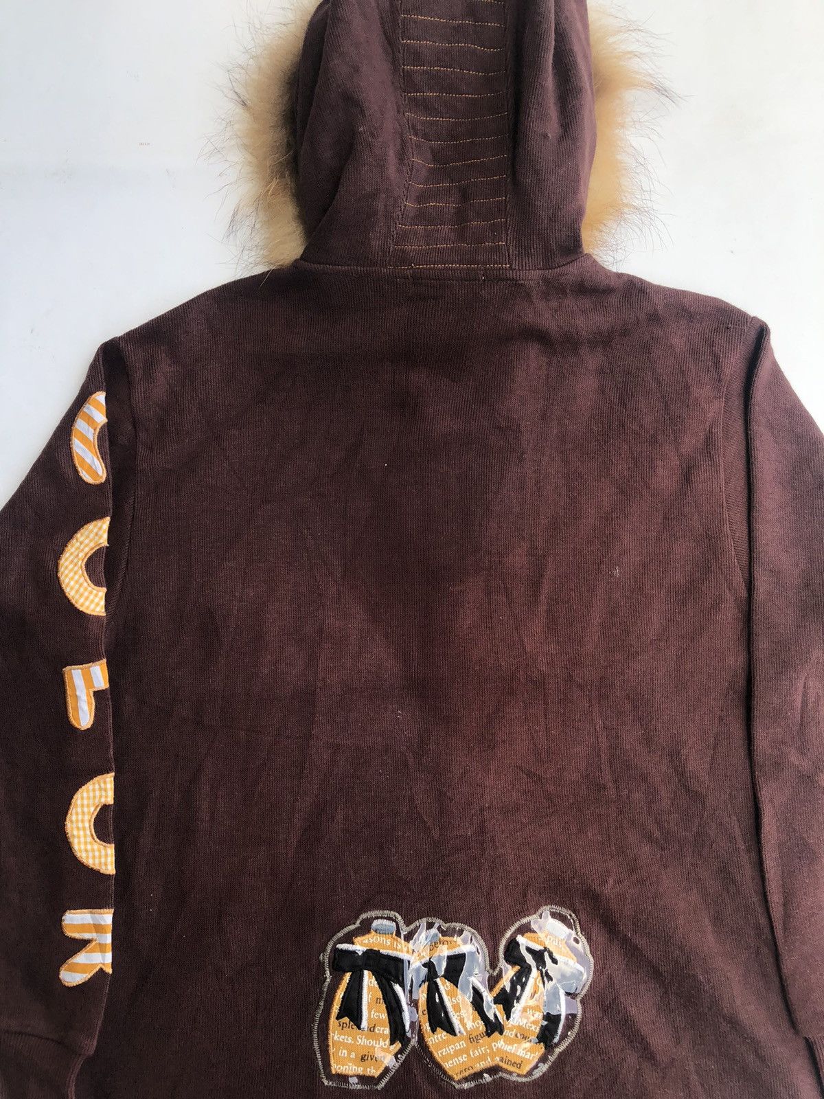 If Six Was Nine Faux Fur Hoodie distressed Japanese punk Ifsix Style Size US L / EU 52-54 / 3 - 9 Thumbnail