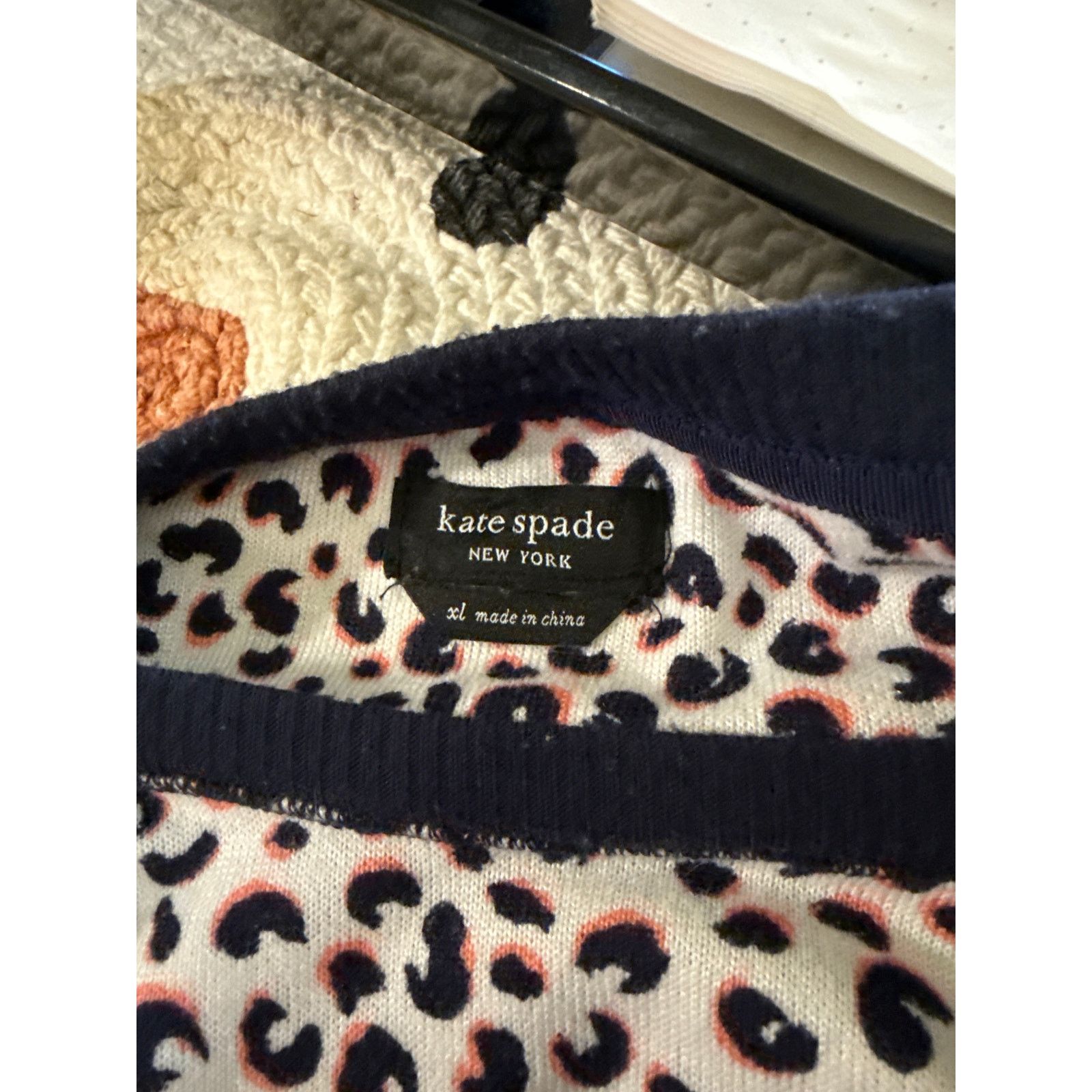Kate Spade KATE SPADE cozy oversized cheetah print night dress XL Size ONE SIZE - 2 Thumbnail