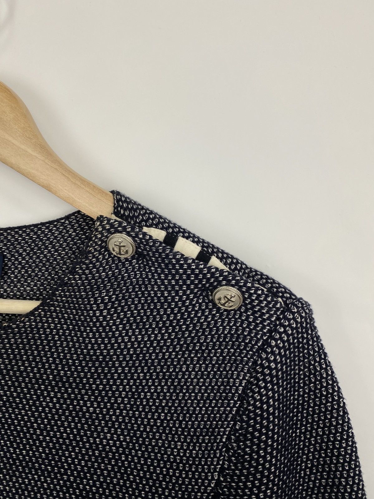 Saint James 🇫🇷 Vintage Saint James France Avant Garde Sweater Retro Rare Size L / US 10 / IT 46 - 4 Thumbnail