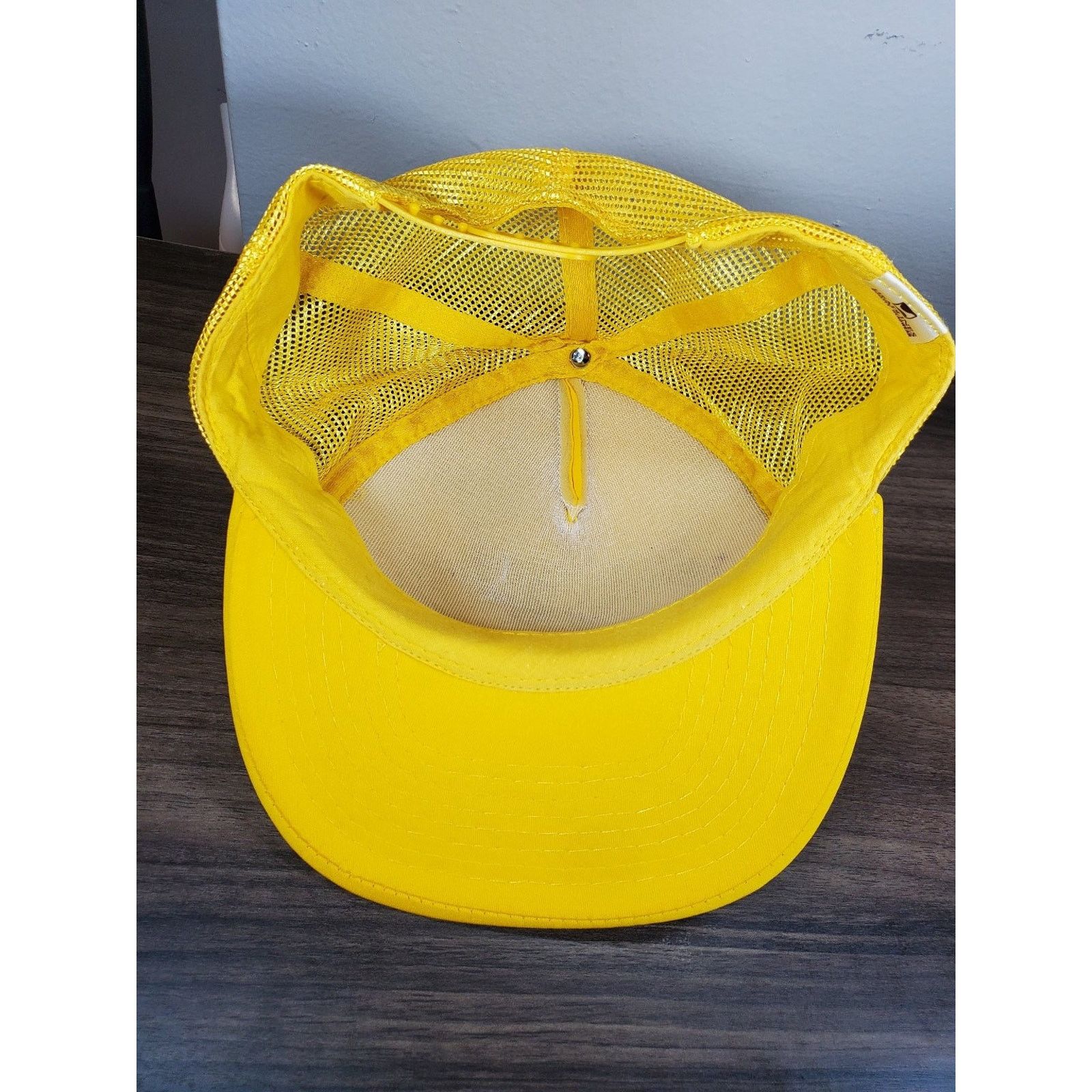 Vintage LeRoy's Repair & Rental Mesh Trucker Hat Yellow Snapback Cap Size ONE SIZE - 8 Thumbnail