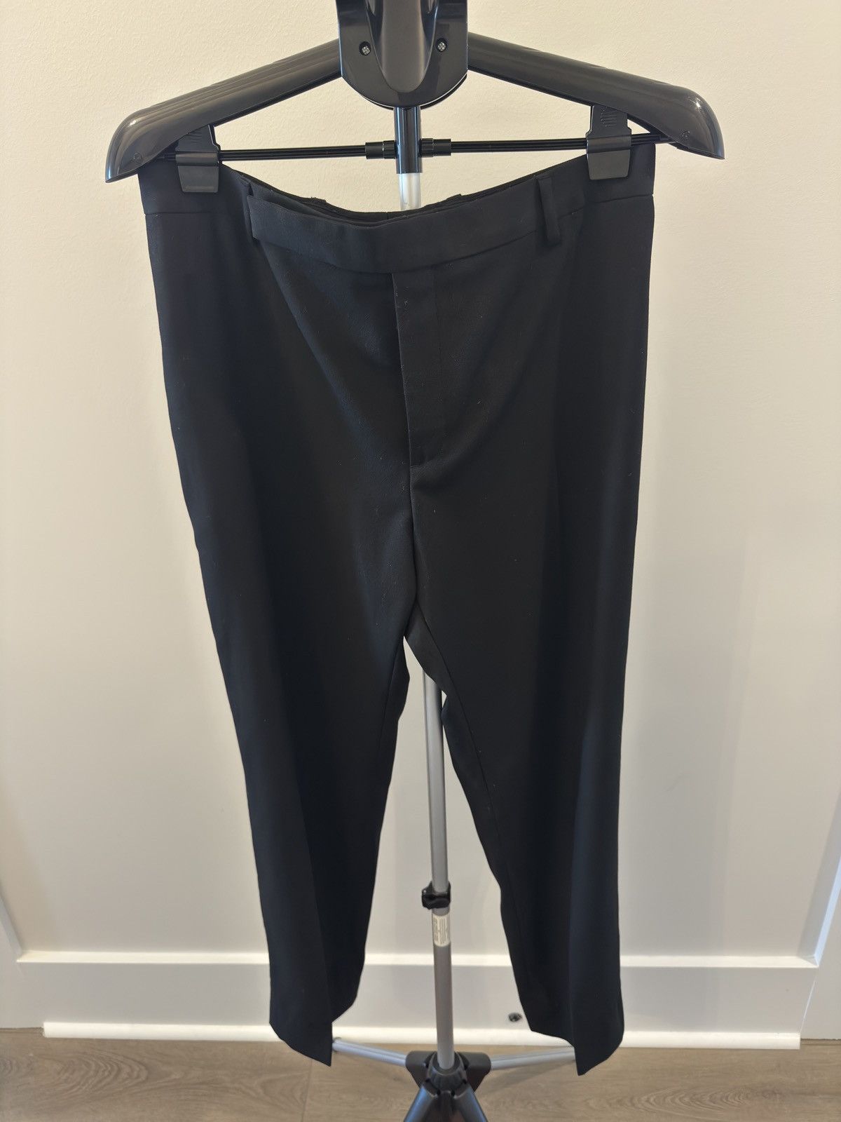 Saint Laurent Paris YSL Classic Black Dress Pants Size 50R - 1 Thumbnail