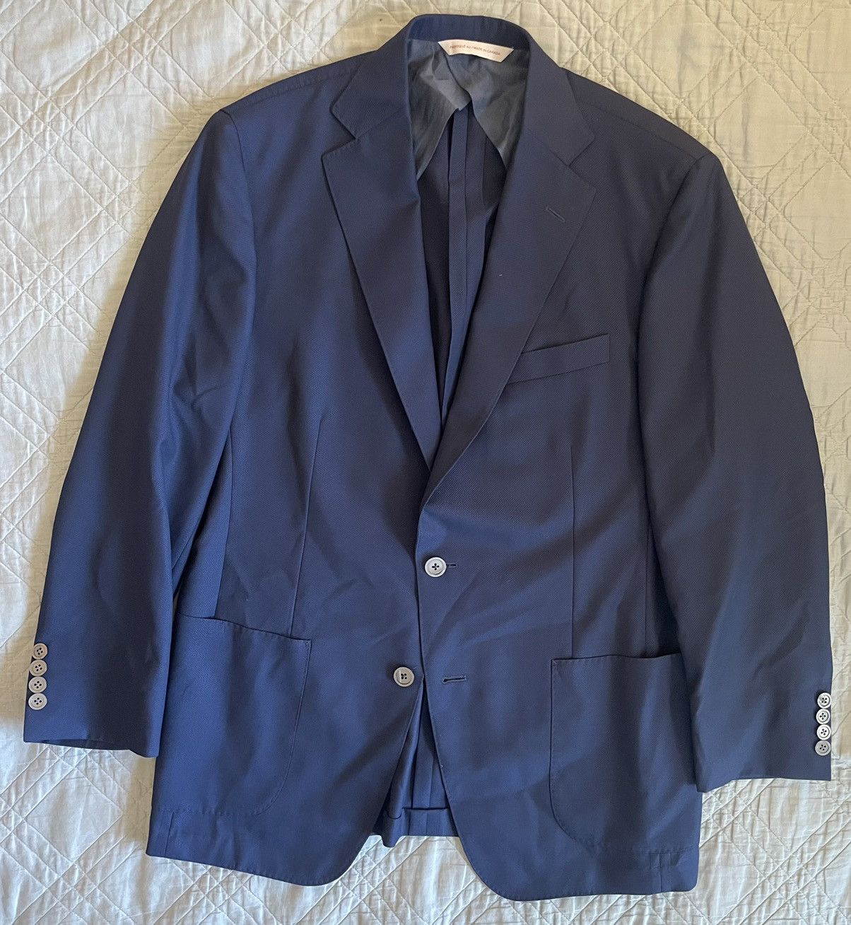 Samuelsohn Super Light Italian Wool Jacket Size 40R - 1 Thumbnail