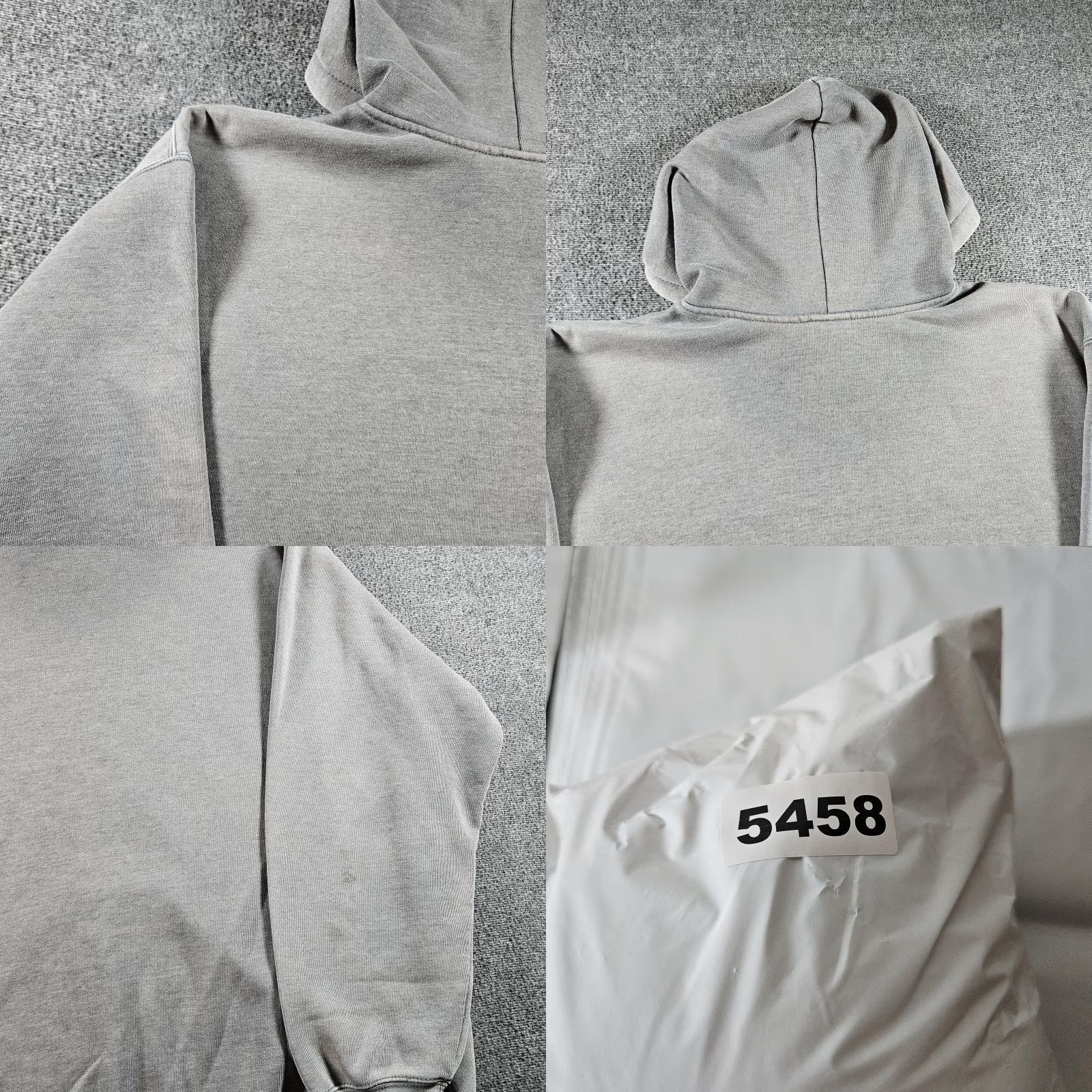 Carhartt Carhartt Hoodie Mens 2XL Gray Fleece Pullover Workwear Kangaroo Pocket Thrashed Size US XXL / EU 58 / 5 - 9 Thumbnail
