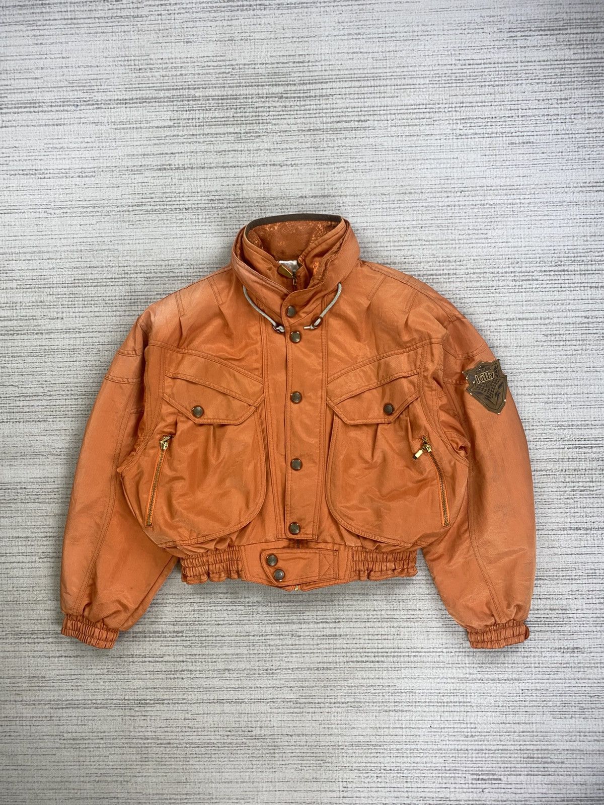 Vintage Vintage Jean Claude Killy Bomber Ski Jacket Winter Wear Size US L / EU 52-54 / 3 - 1 Thumbnail