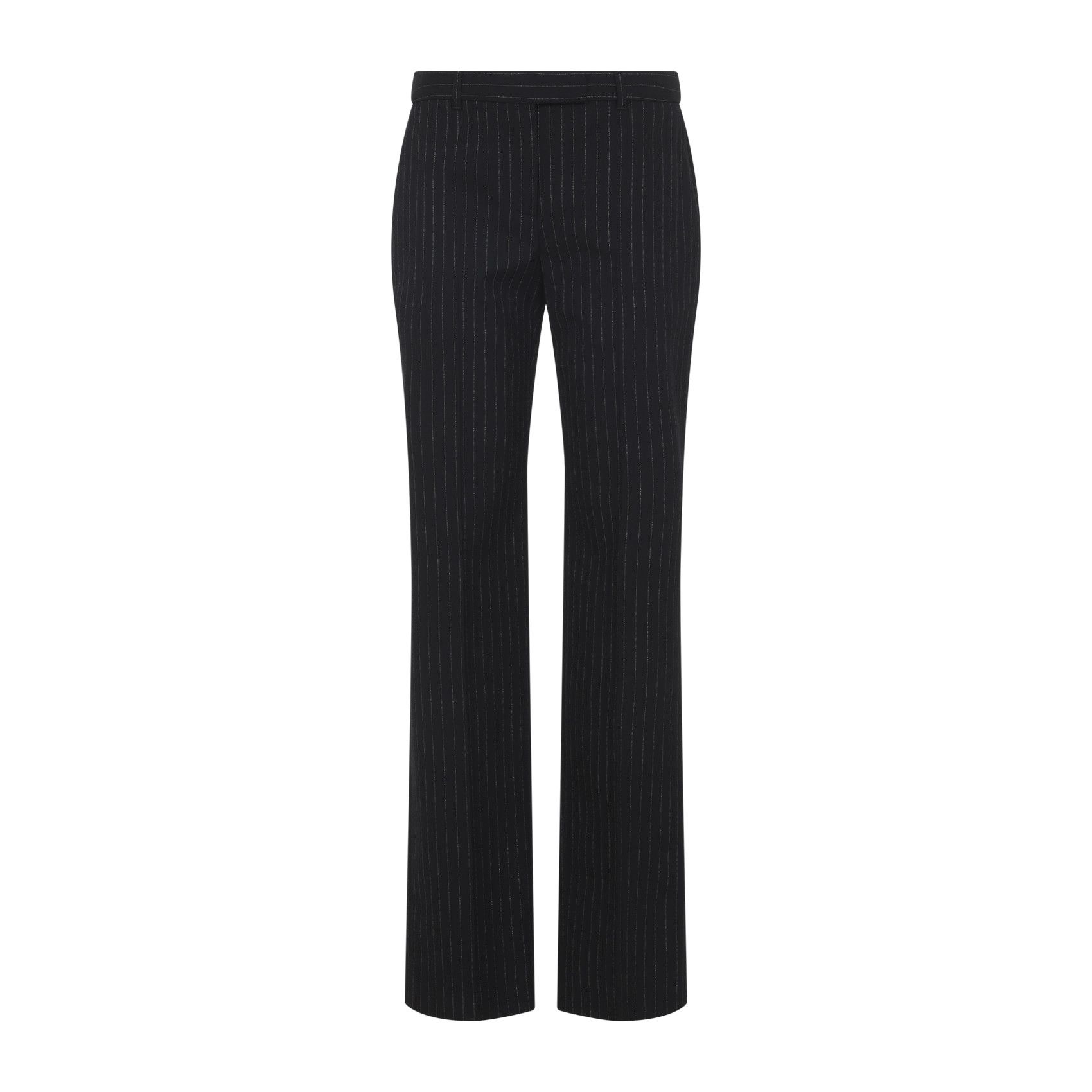 Alexander McQueen Alexander McQueen Pinstripe Lurex Pants Size 28" / US 6 / IT 42 - 1 Thumbnail