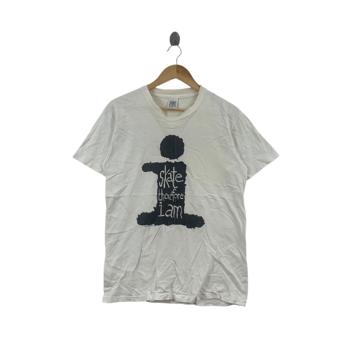 Vision Streetwear Vintage 1988 VISION SKATEBOARD I Skate I Am Tee Shirt Street Size US M / EU 48-50 / 2 - 1 Thumbnail