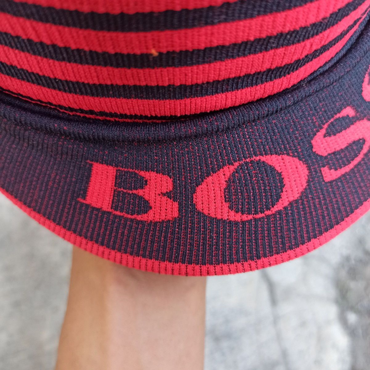 Hugo Boss × Solid and Striped Hugo boss outdoor beanie with visor Size ONE SIZE - 9 Thumbnail