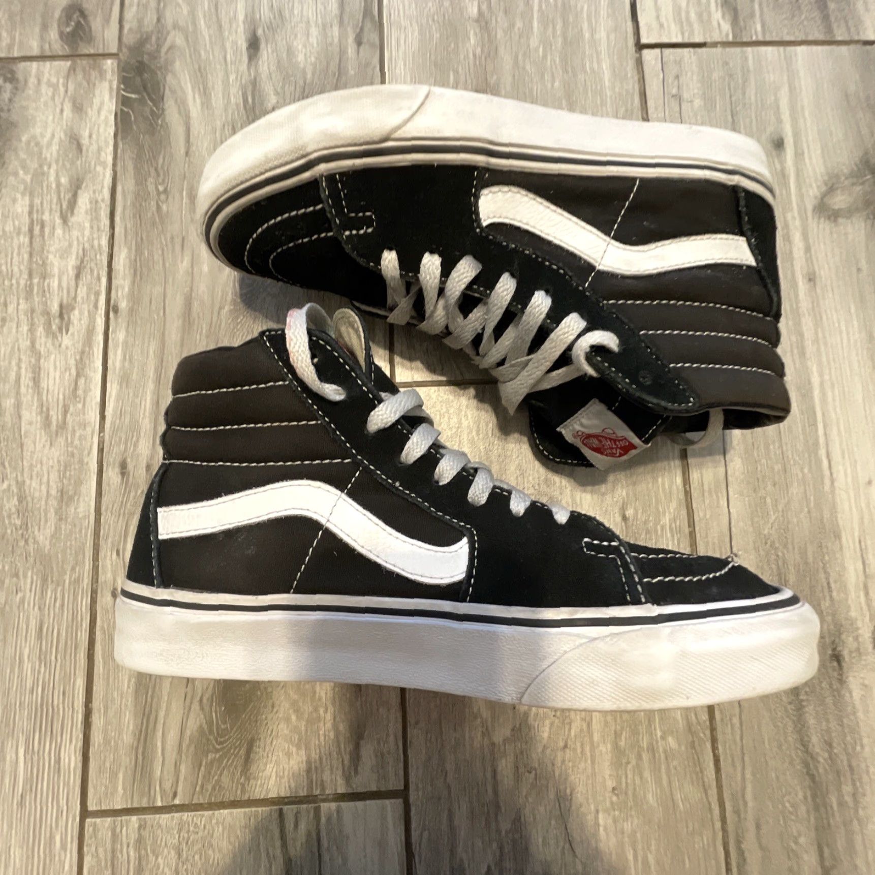 Vans VANS Off The Wall Hi Top Old Skool Pro Black Skateboard Shoe Men US 6.5 Size US M / EU 48-50 / 2 - 4 Thumbnail