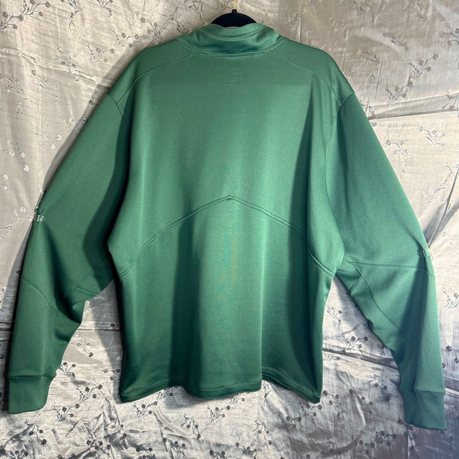 Nike RARE NIKE Mens XXL Oregon Ducks Zipper Dri-Fit Team Jacket Size US XXL / EU 58 / 5 - 3 Thumbnail