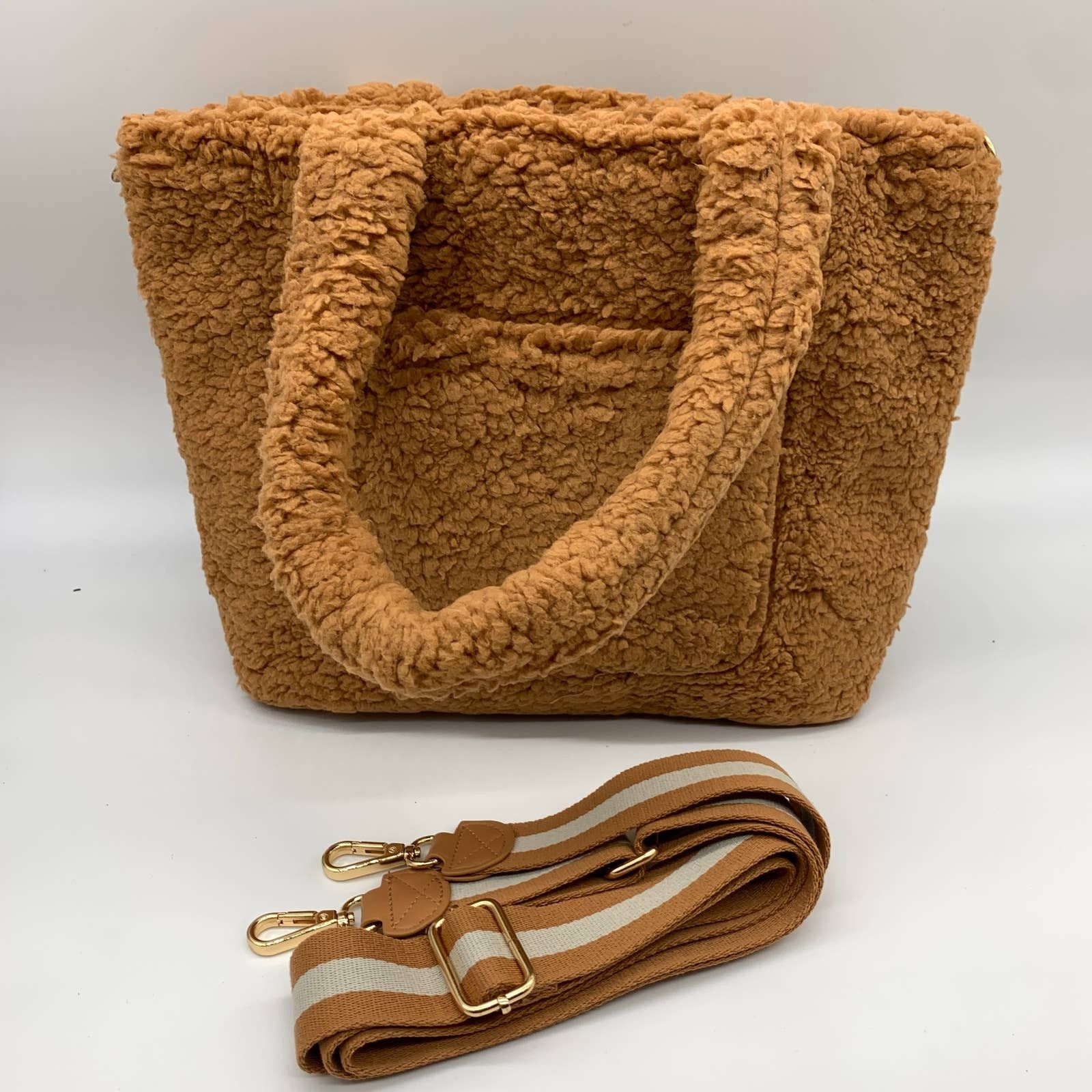 Other BumbleBella by Jill Martin Allover Sherpa Medium Brown Size ONE SIZE - 1 Thumbnail