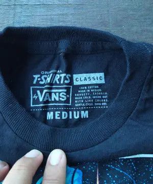 Star Wars Vans X Star Wars Vintage Movie Poster Graphic Tee Navy Blue Size US M / EU 48-50 / 2 - 2 Thumbnail