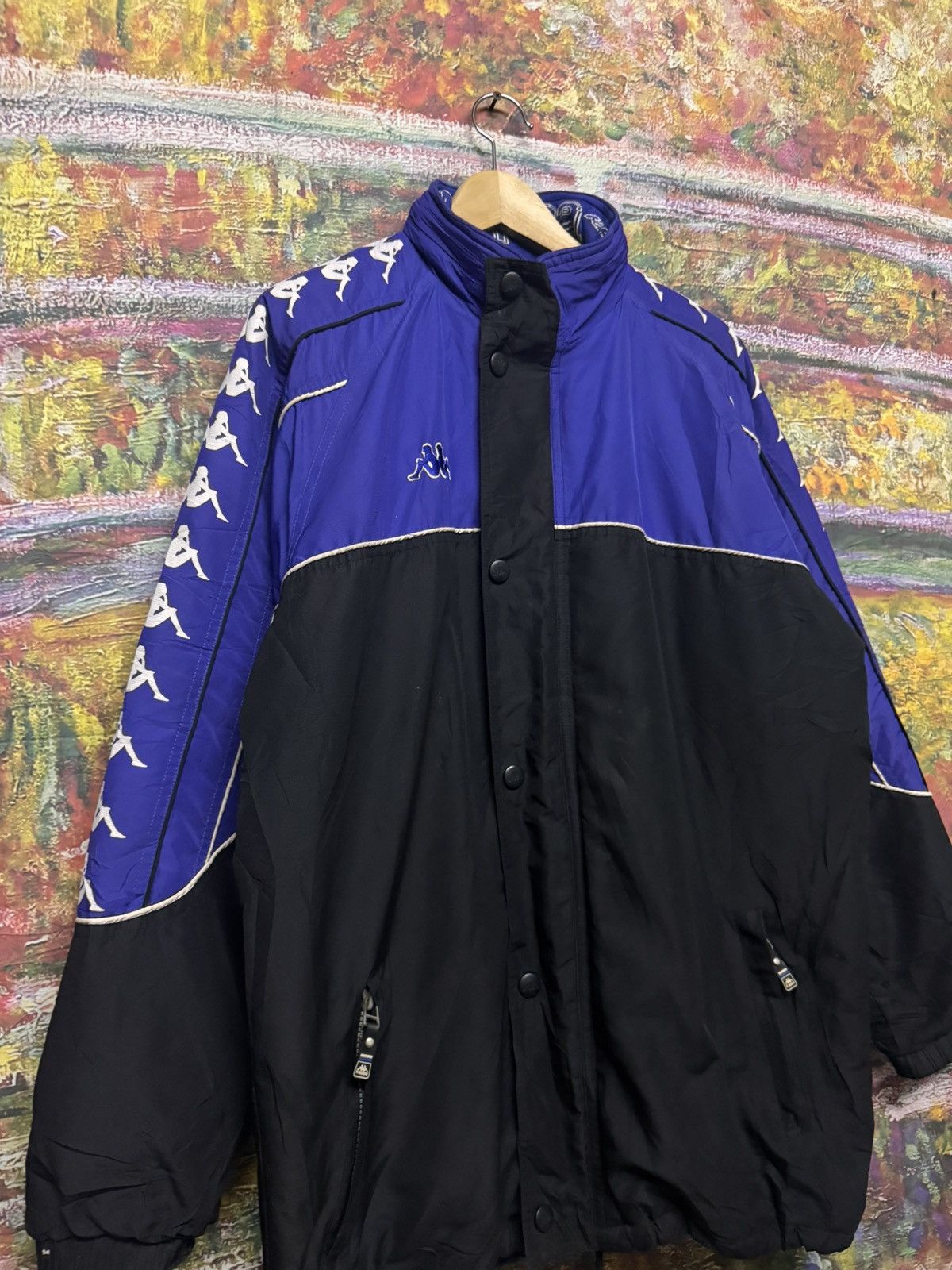 Kappa Vintage Kappa Logo Jacket Size US XL / EU 56 / 4 - 4 Thumbnail