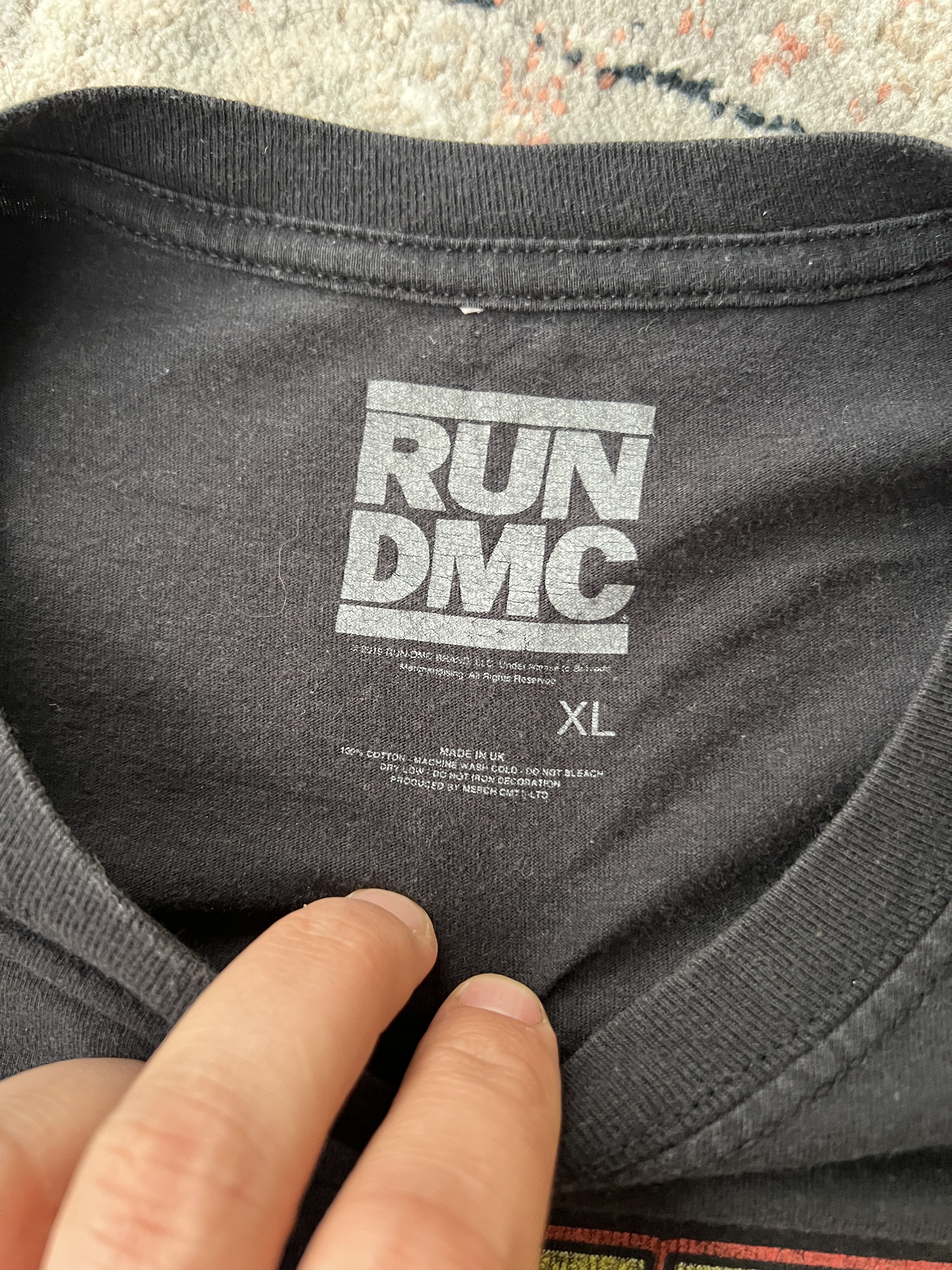 Band Tees Run DMC King Of Rock Vintage Tee Size US XL / EU 56 / 4 - 3 Thumbnail