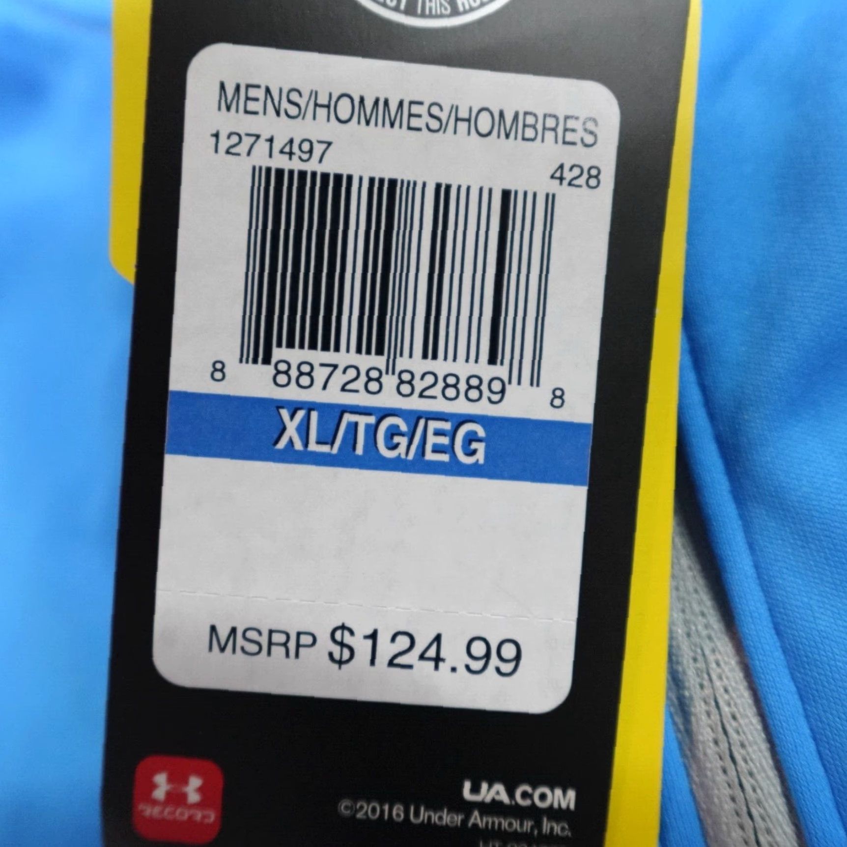 Under Armour Under Armour Jacket XL Blue ColdGear Charged Wool Full Zip Hooded Mens Size US XL / EU 56 / 4 - 4 Thumbnail