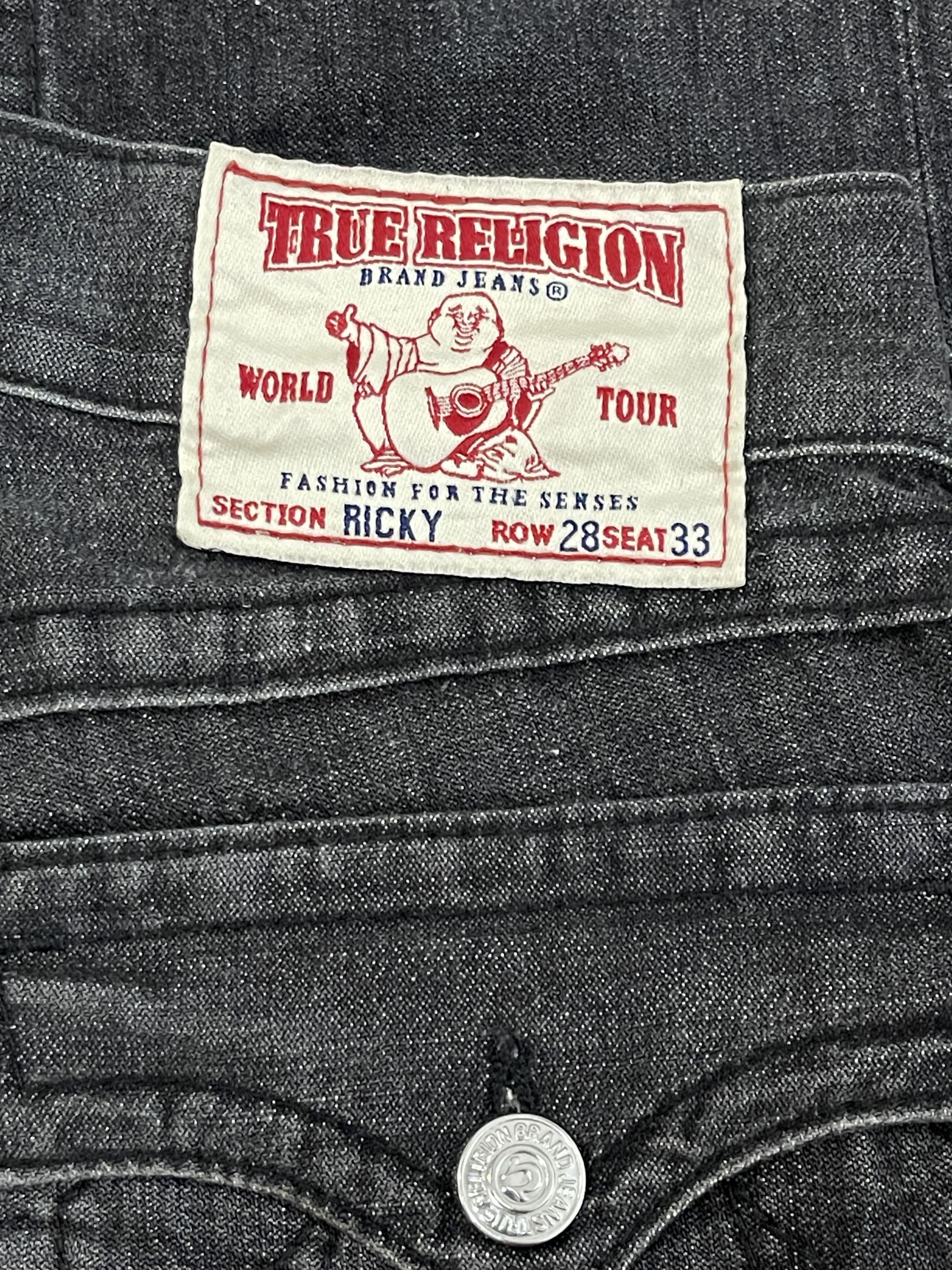 True Religion × Vintage Rare Distressed True Religion Flare Jeans Size 30 RICKY Size US 30 / EU 46 - 4 Thumbnail