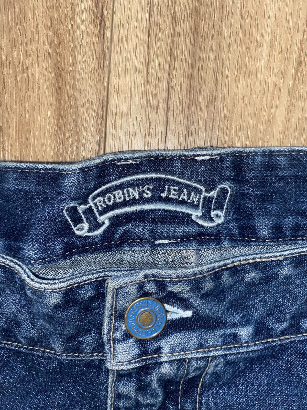 Robins Jeans BEDAZZLED RARE BAGGY ROBIN’S JEANS Size US 42 / EU 58 - 4 Thumbnail