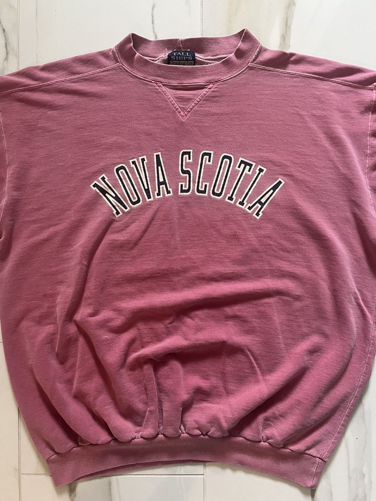 Vintage 90s Vintage Faded Nova Scotia Crewneck Size US L / EU 52-54 / 3 - 2 Thumbnail