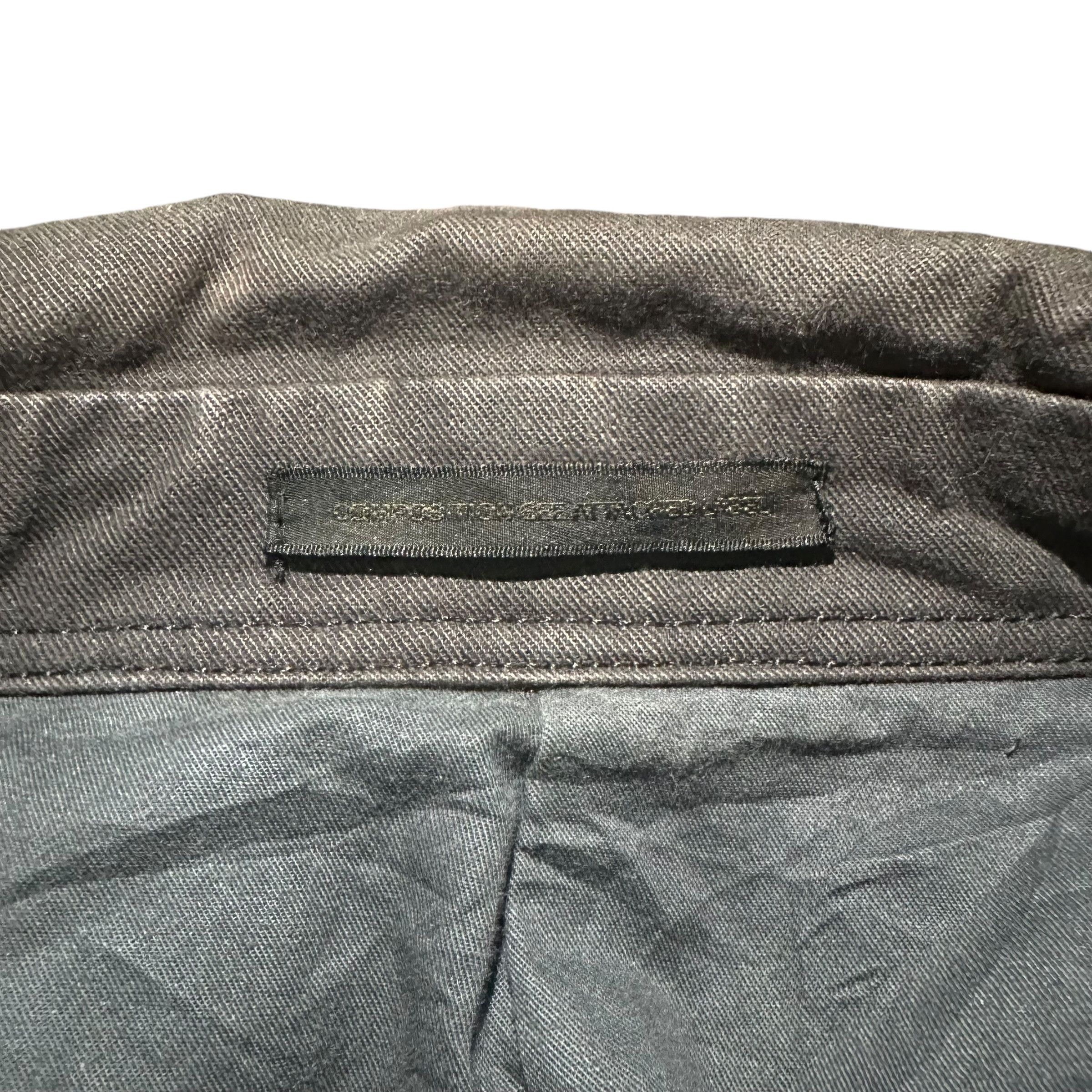 Y's Y's Single Button Trench Coat Jacket Avant Garde #A51-1184 Size US L / EU 52-54 / 3 - 9 Thumbnail