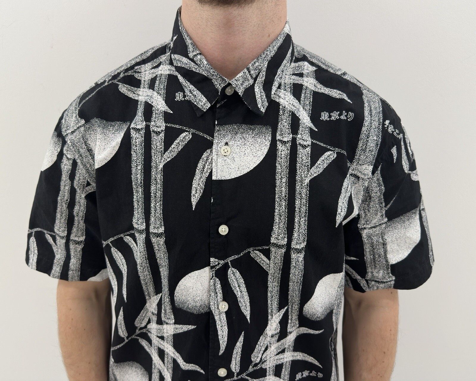 Edwin Edwin Mens Shirt Floral Print Cotton Size US L / EU 52-54 / 3 - 3 Thumbnail